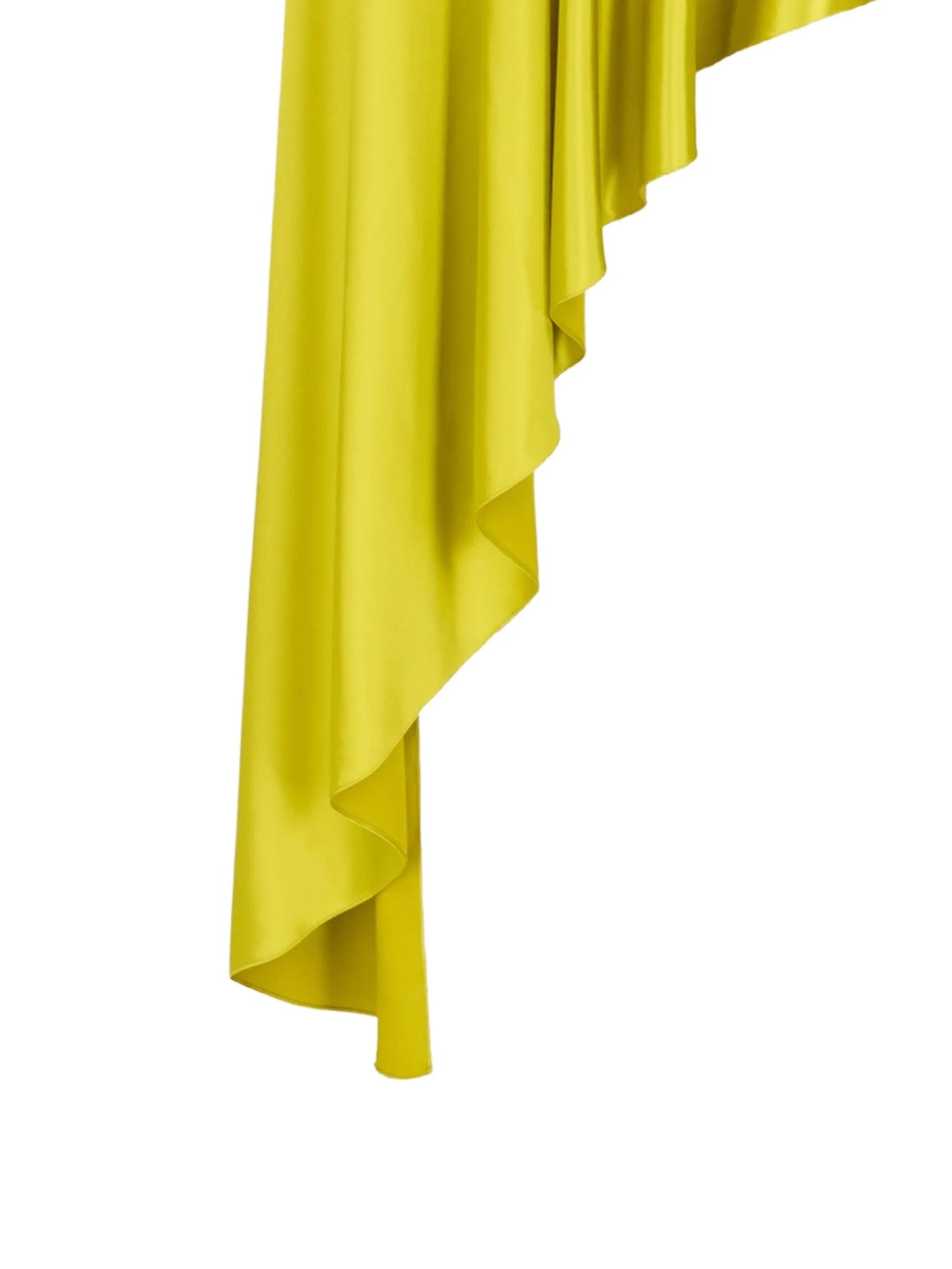 pointed satin skirts
