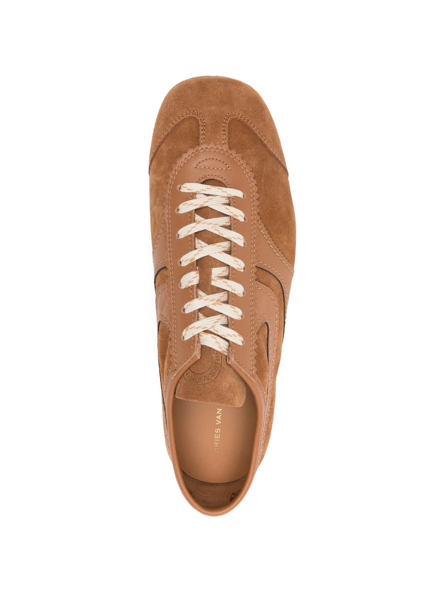 lace-up suede sneakers