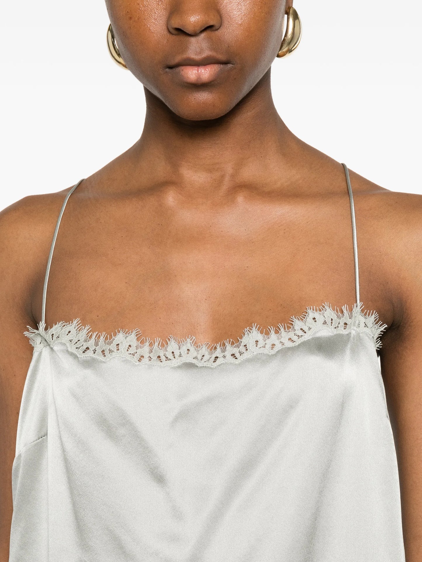 Loure lace-trim top