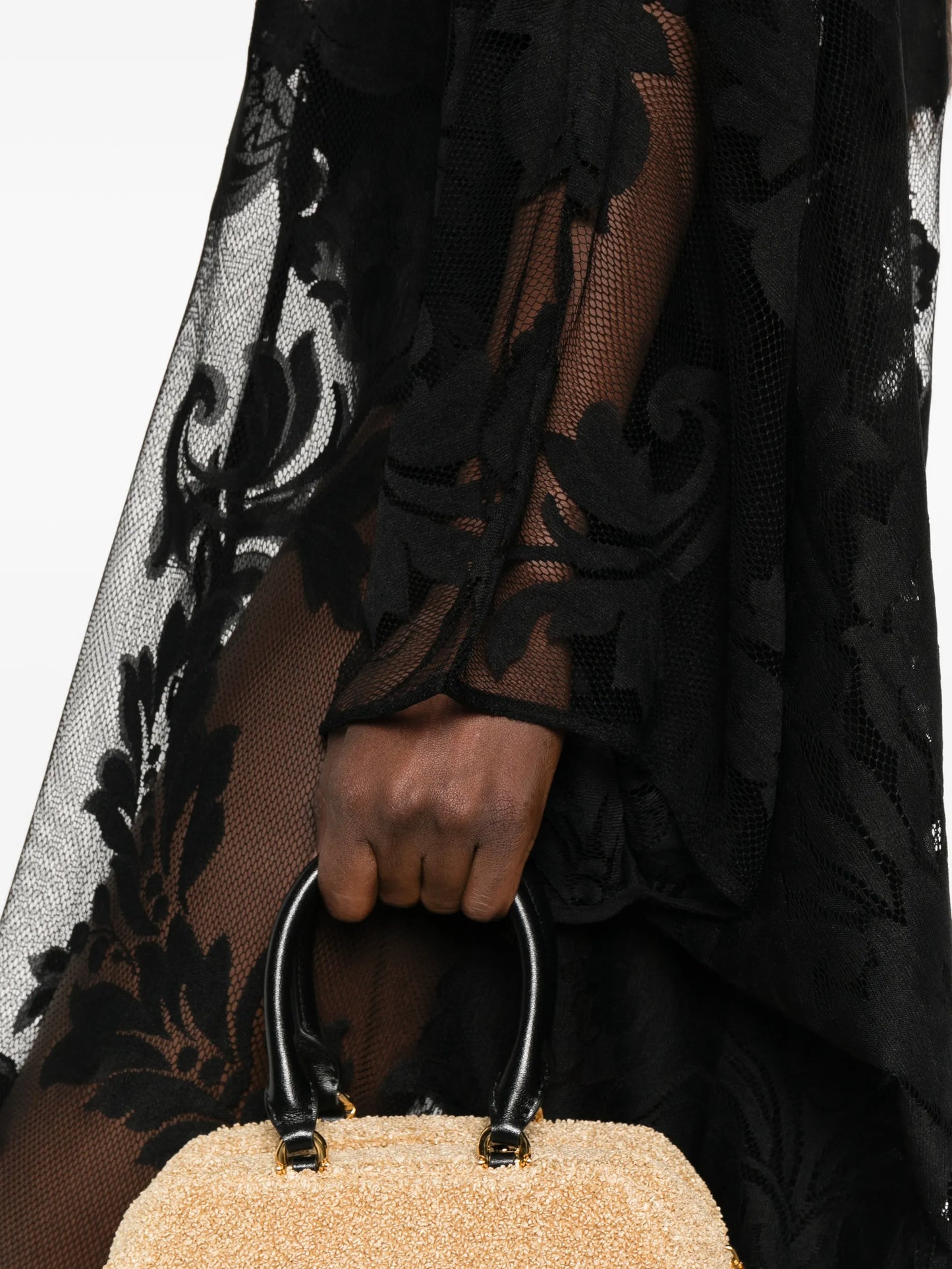 lace maxi dress