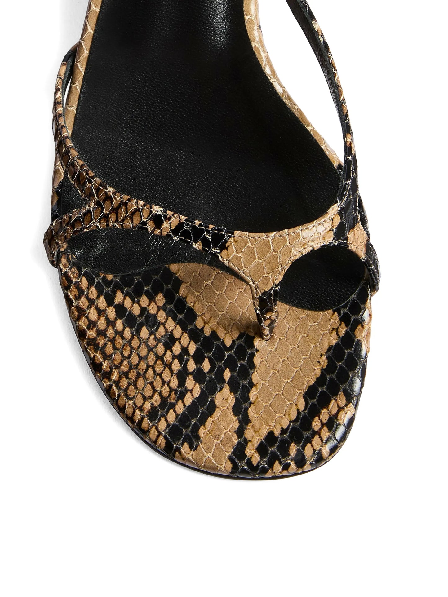 35mm Mila leather sandals