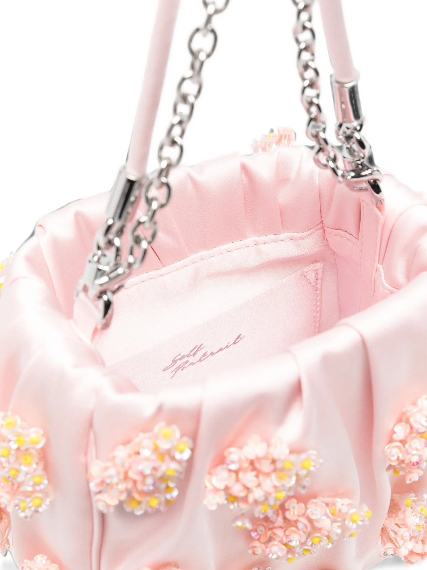 beaded tote bag