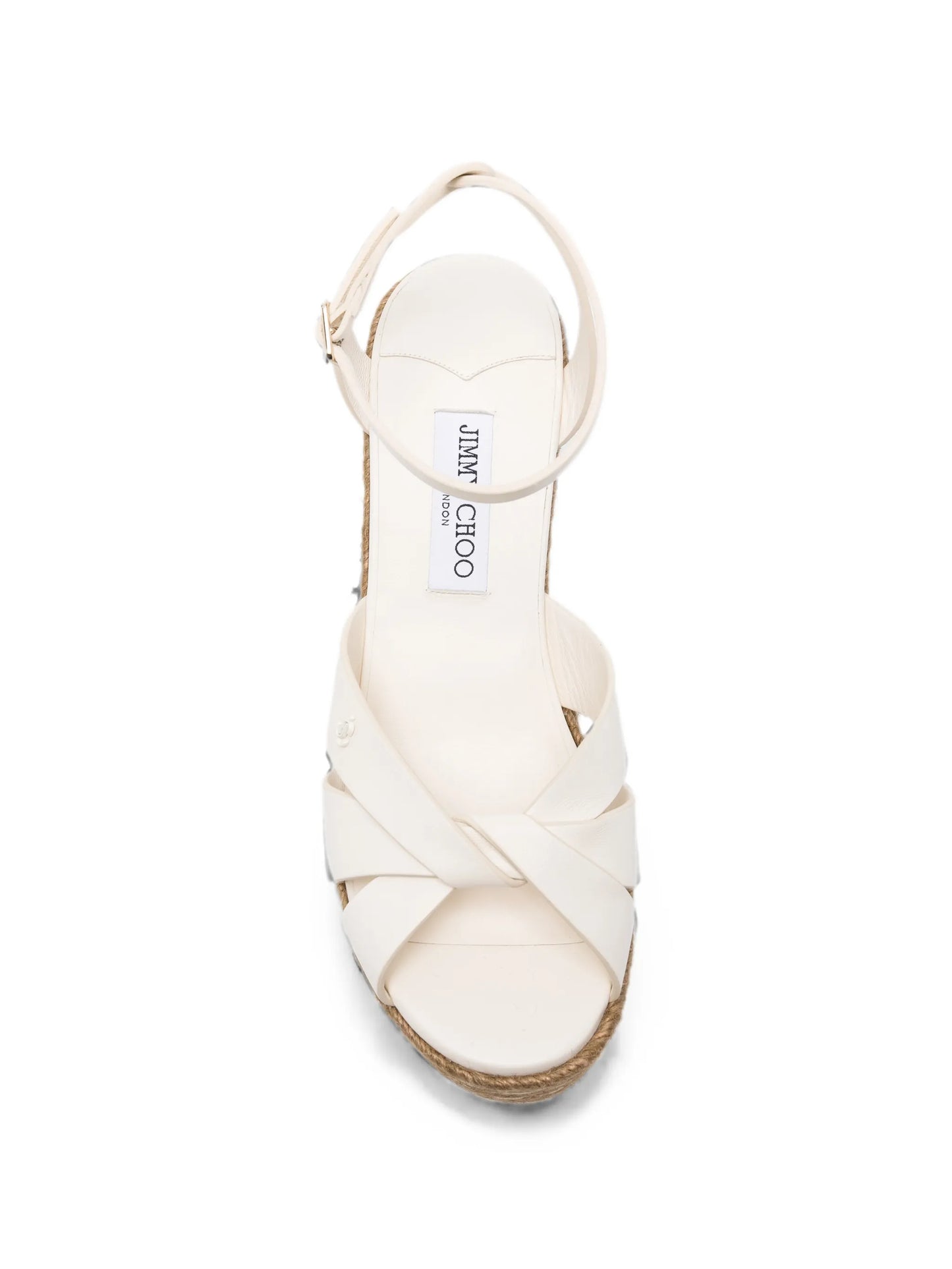 Korra leather wedge espadrilles