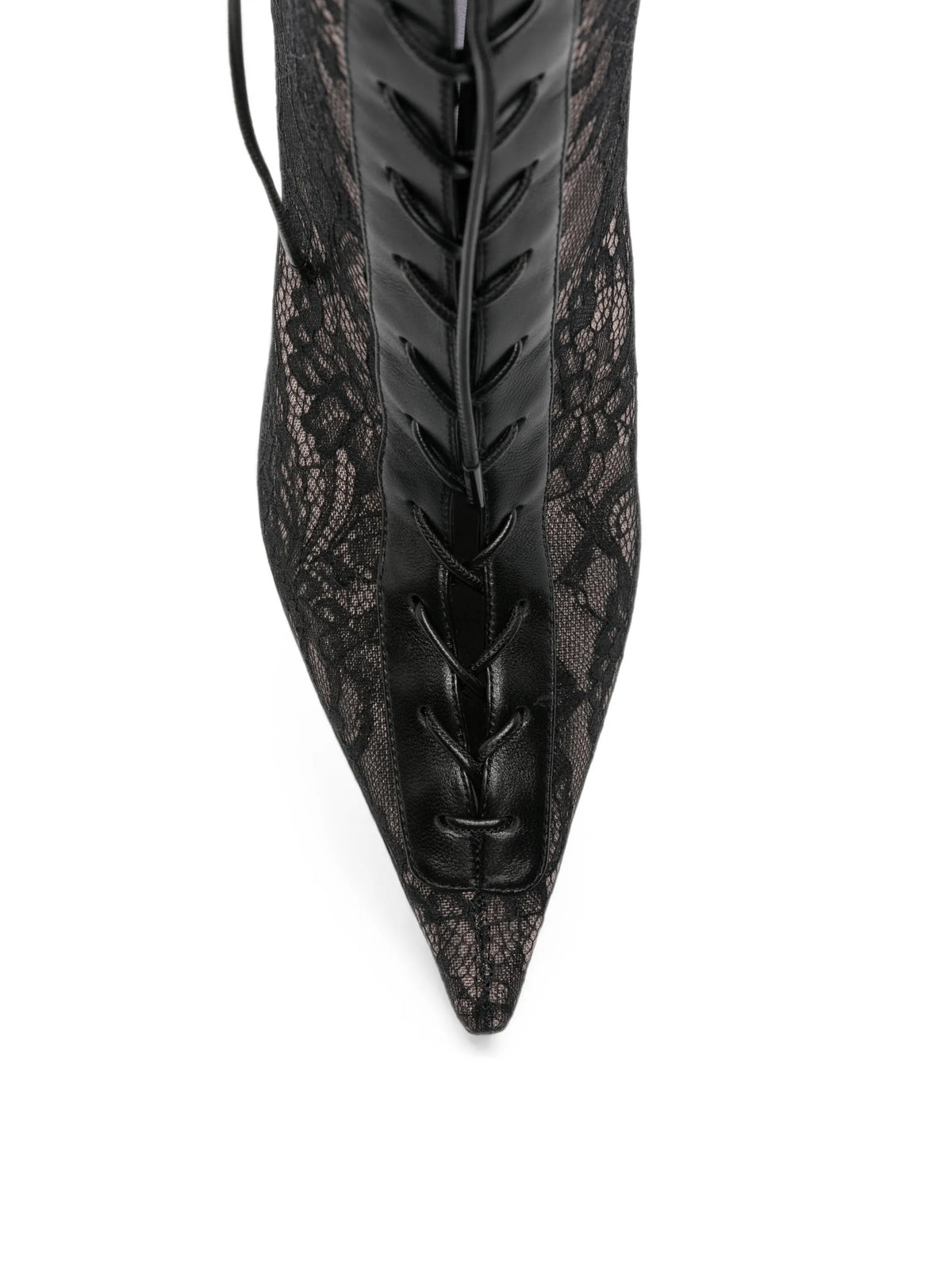 Scarlett lace-up heeled boots