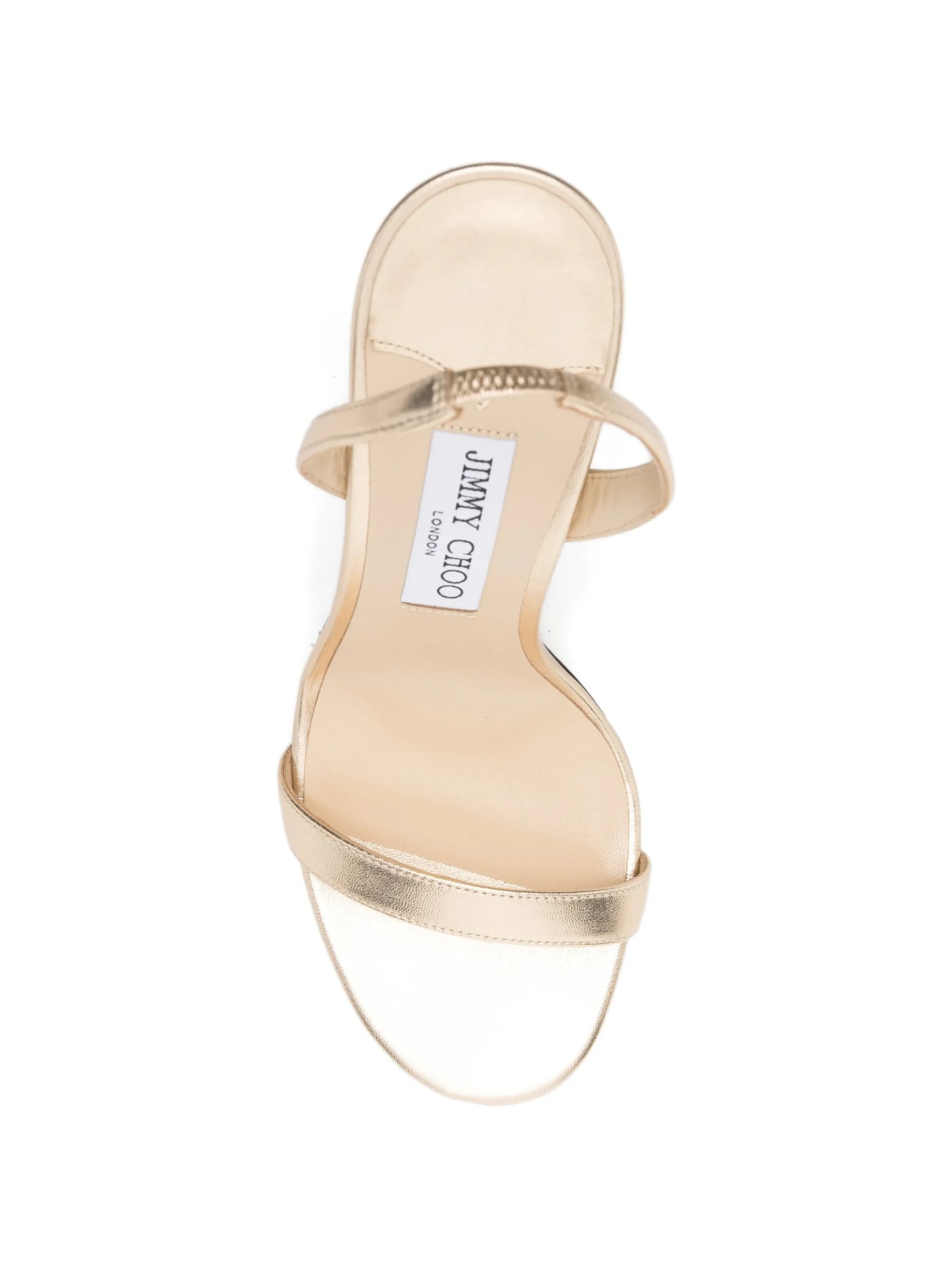 Jenn metallic leather sandals