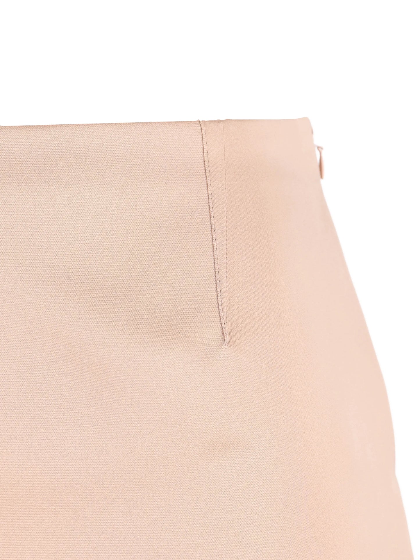 vertical stitching mini skirt