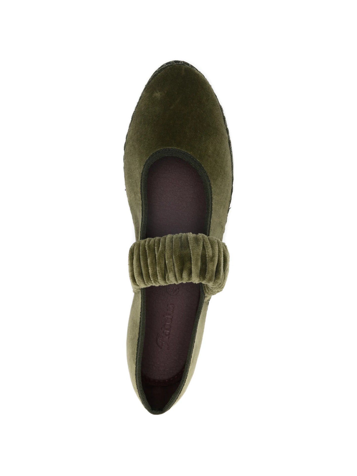 Mafalda ruched-strap ballet flats