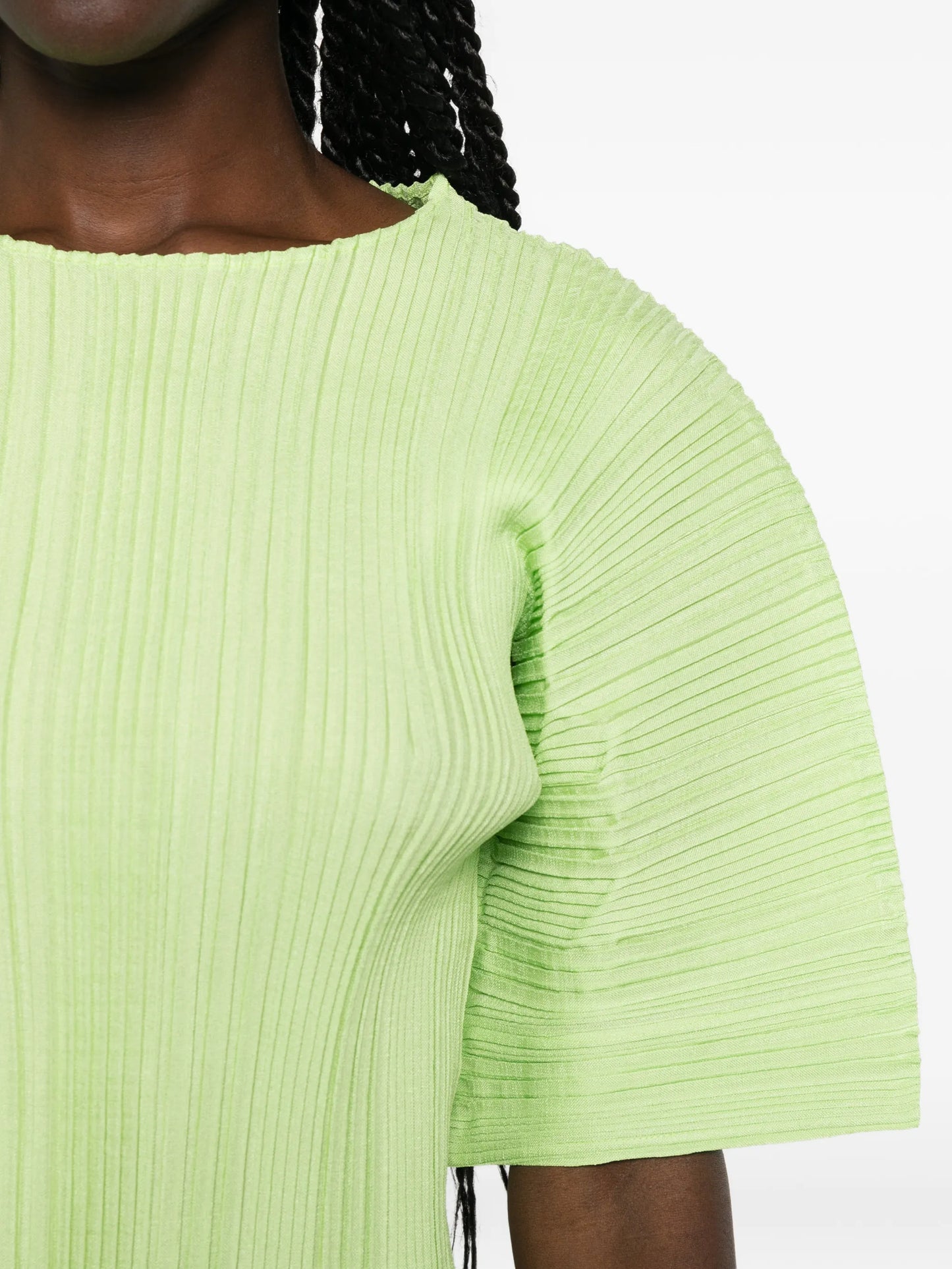 pleated top