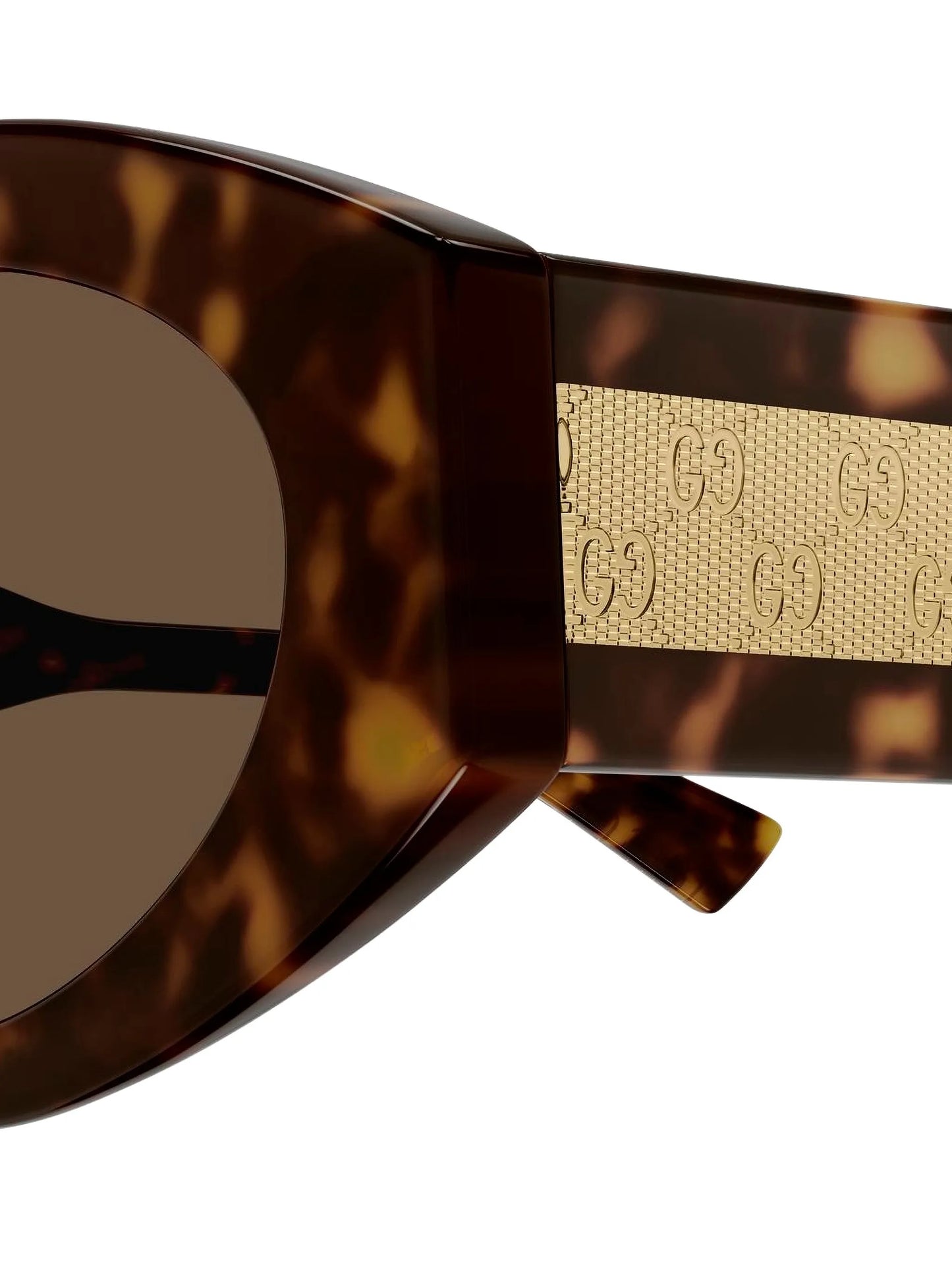 oval logo-detail sunglasses