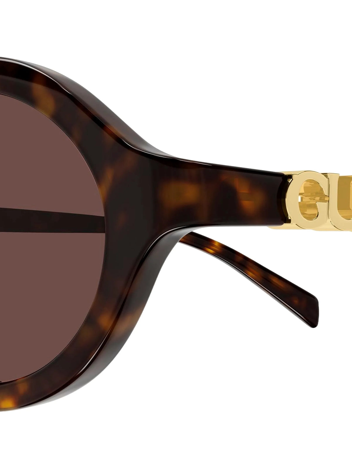 3D Block Logo oval sunglasses