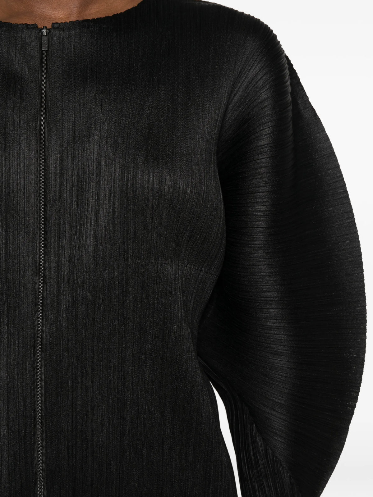 sculptural sleeve jacket