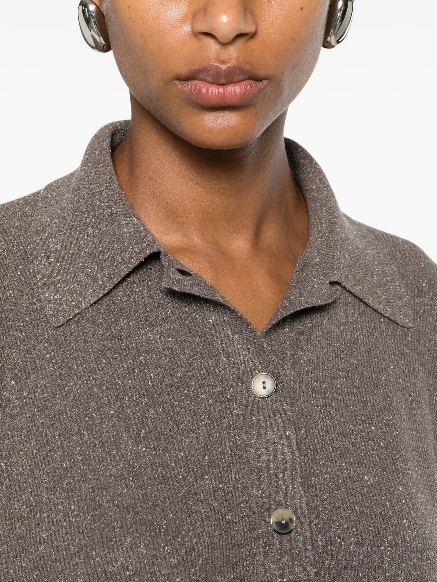 Helga long-sleeve polo top