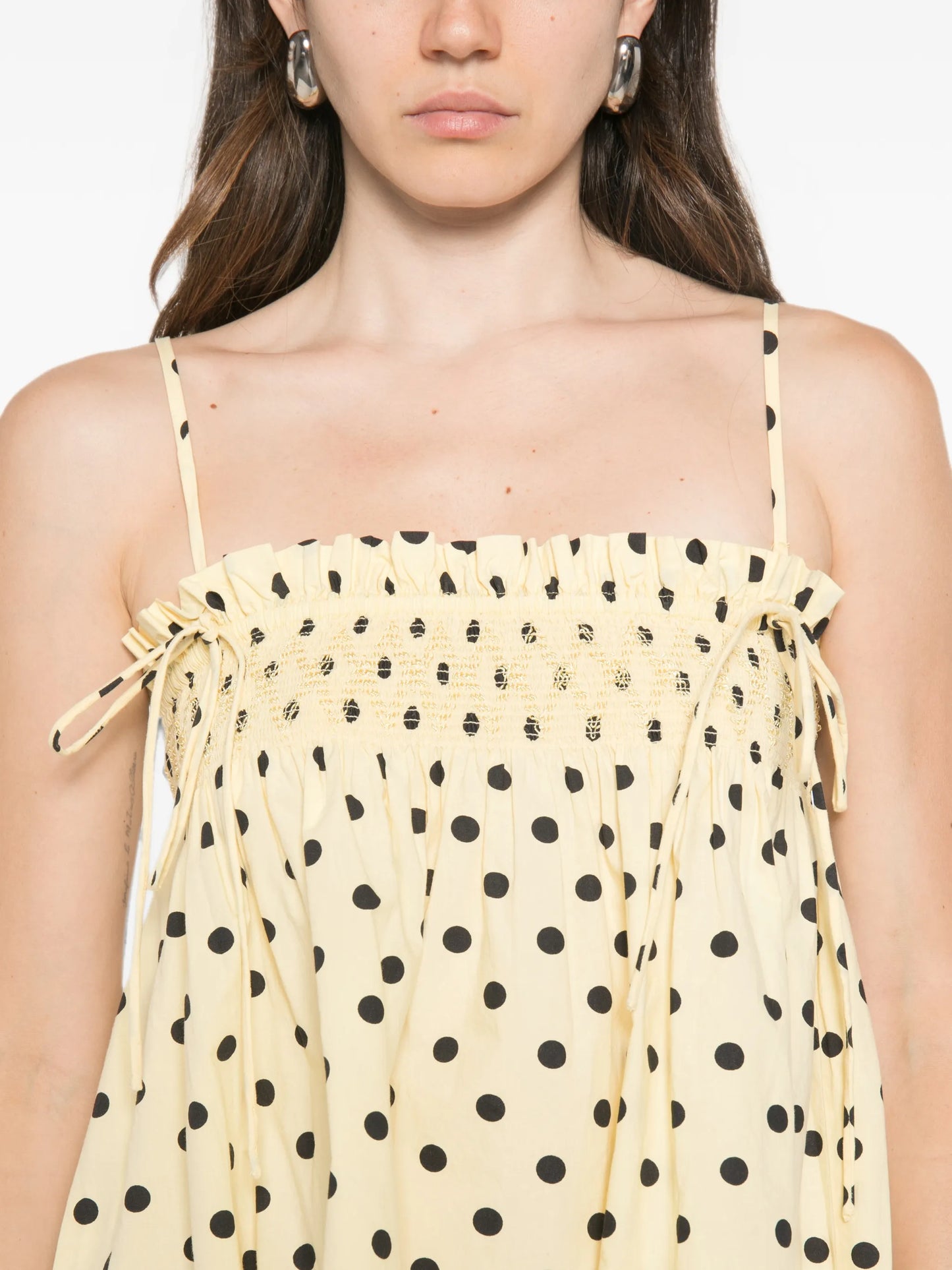 Lilo polka-dot mini dress