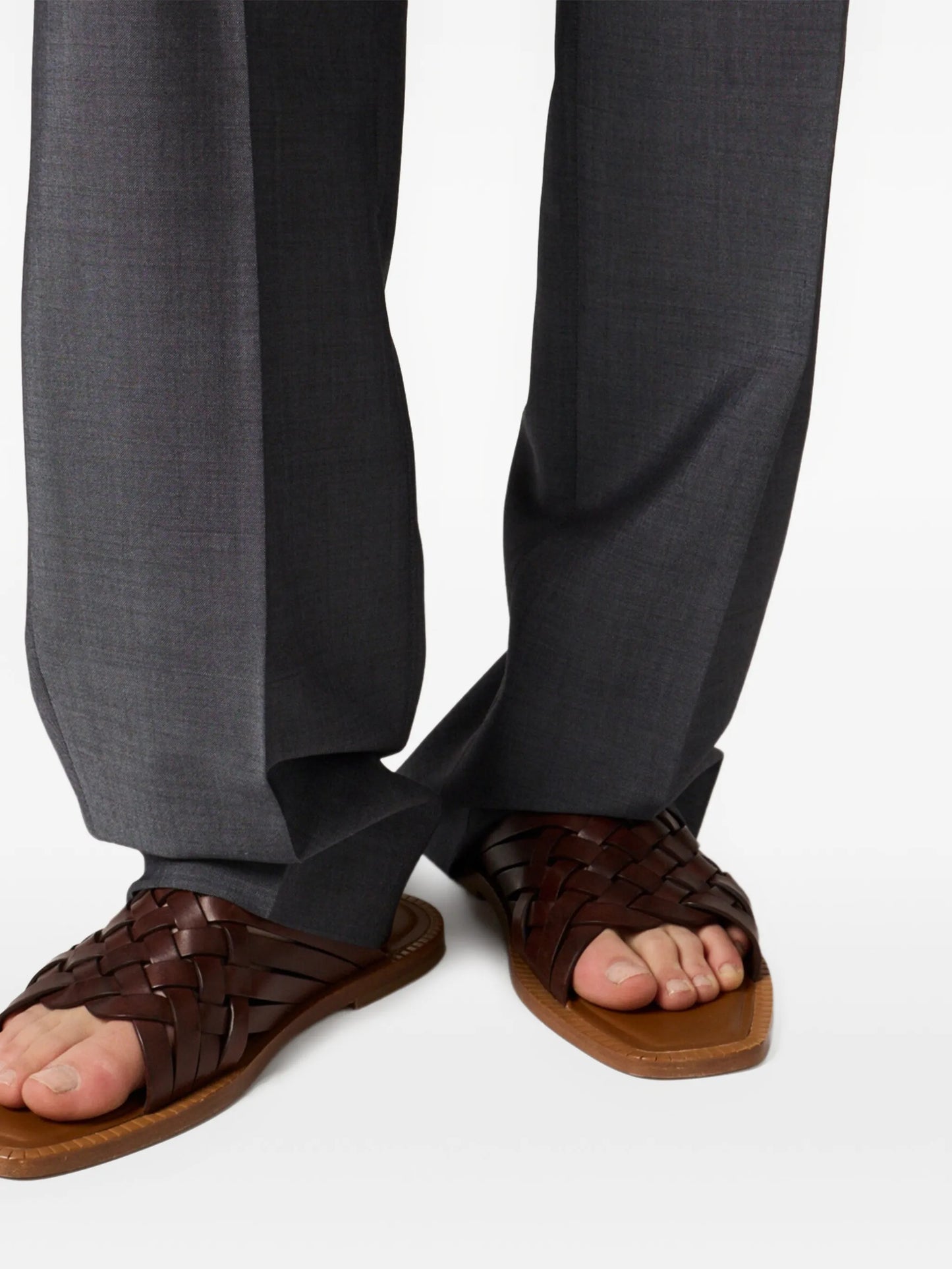 concealed-fastening trousers