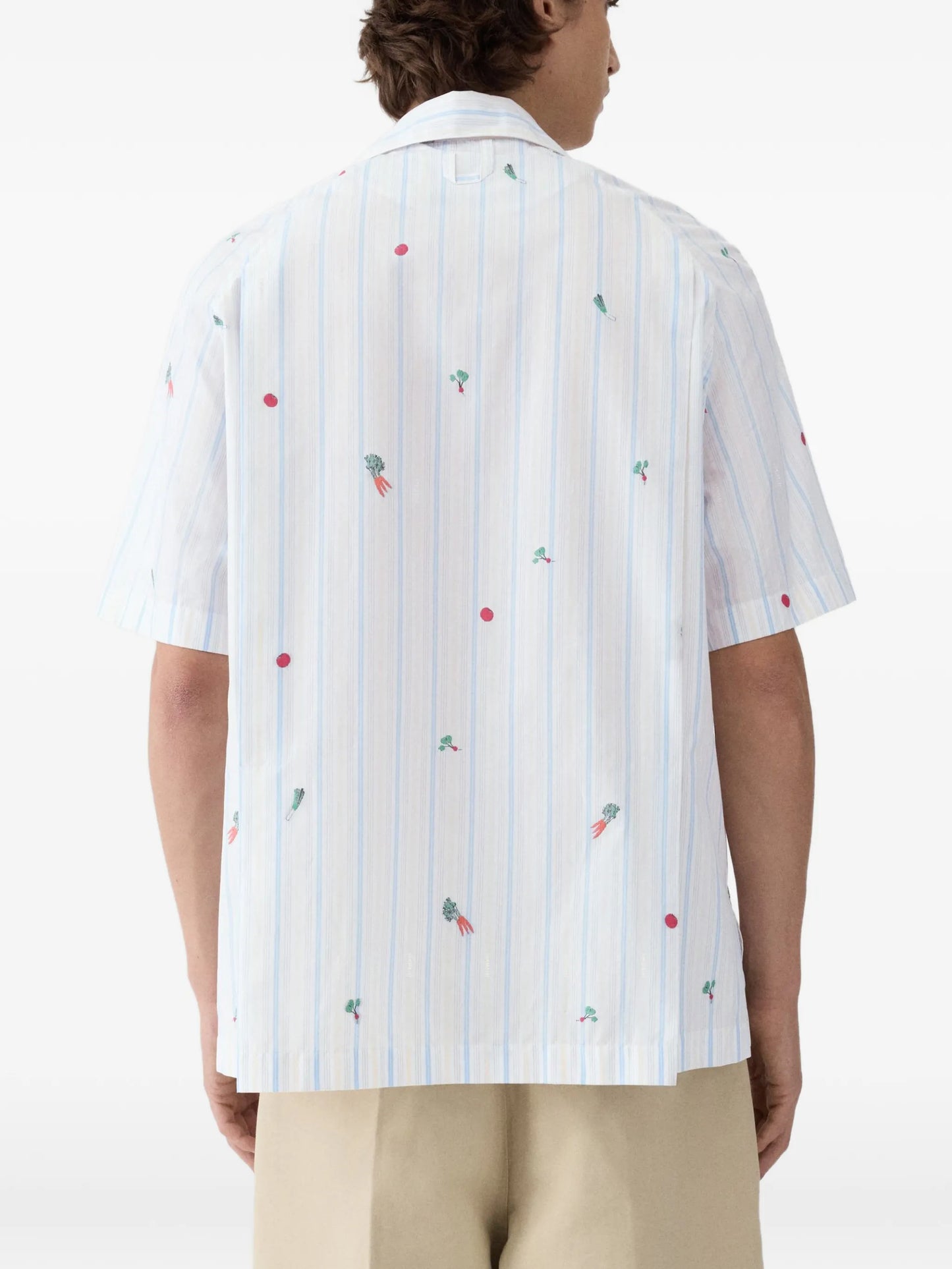 The Romarin striped-pattern shirt