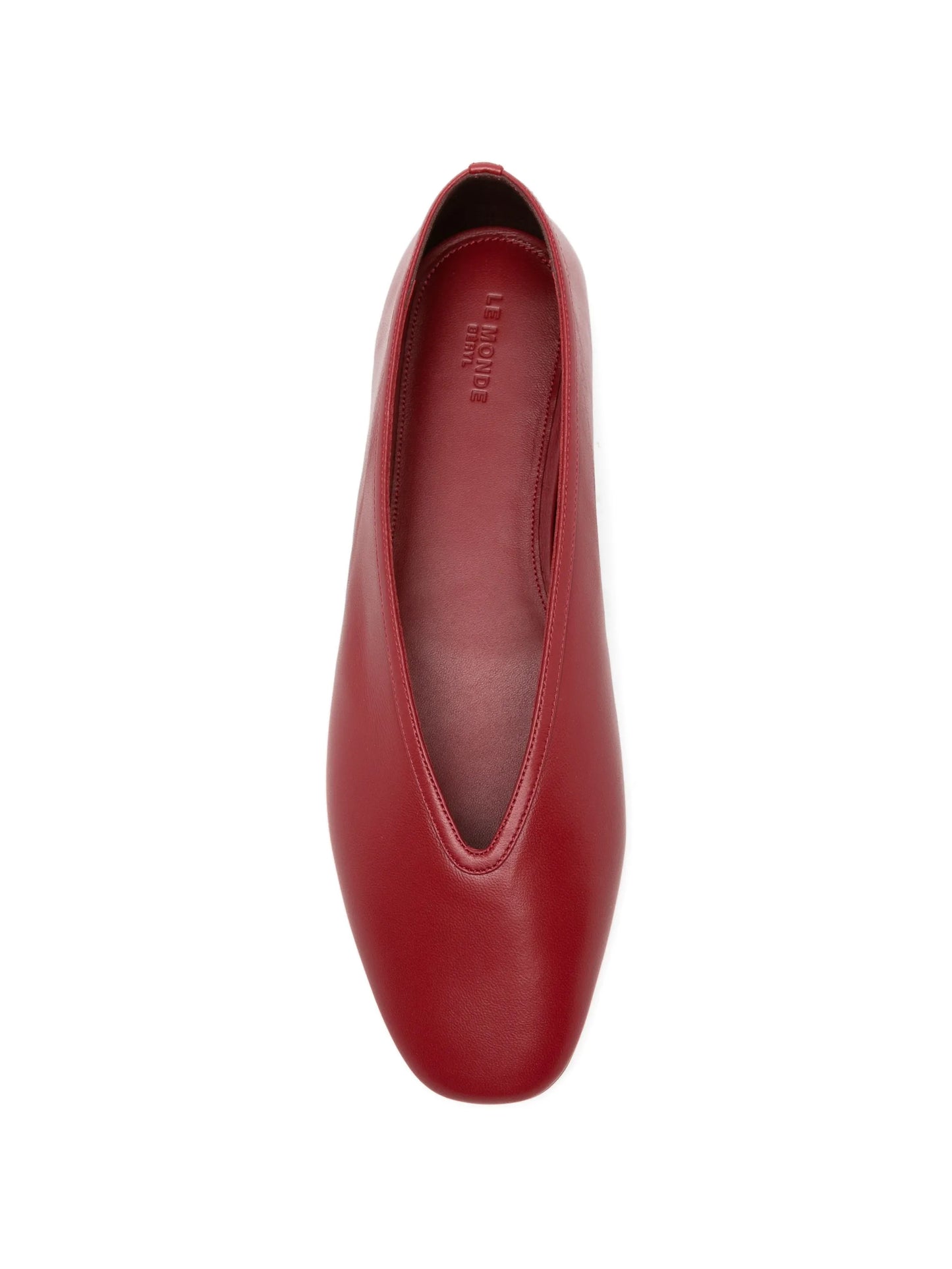 Luna leather ballet flats