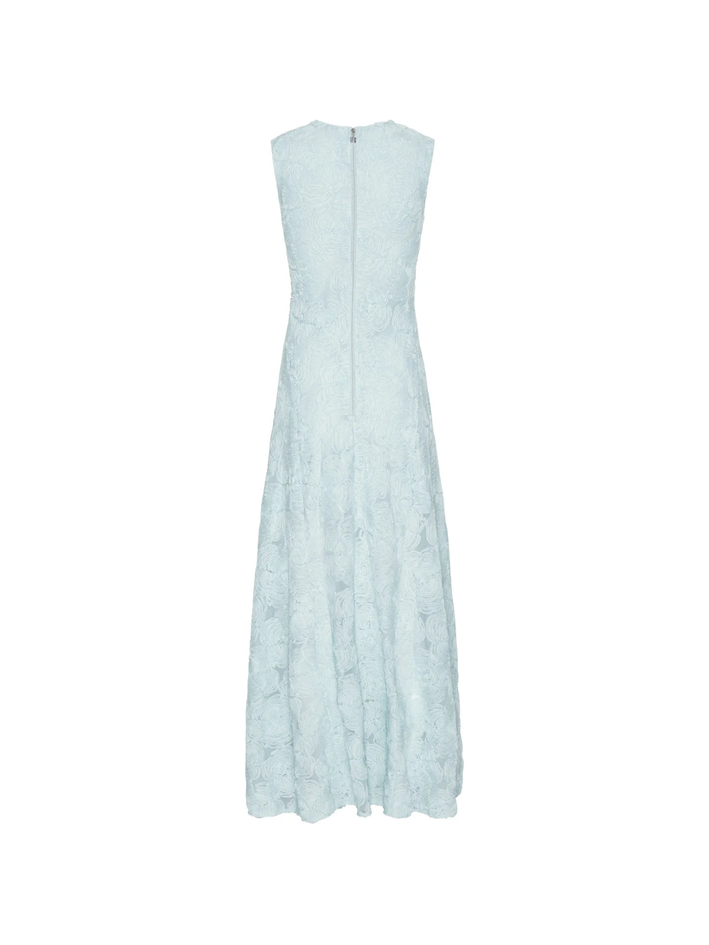 floral-motif maxi dress