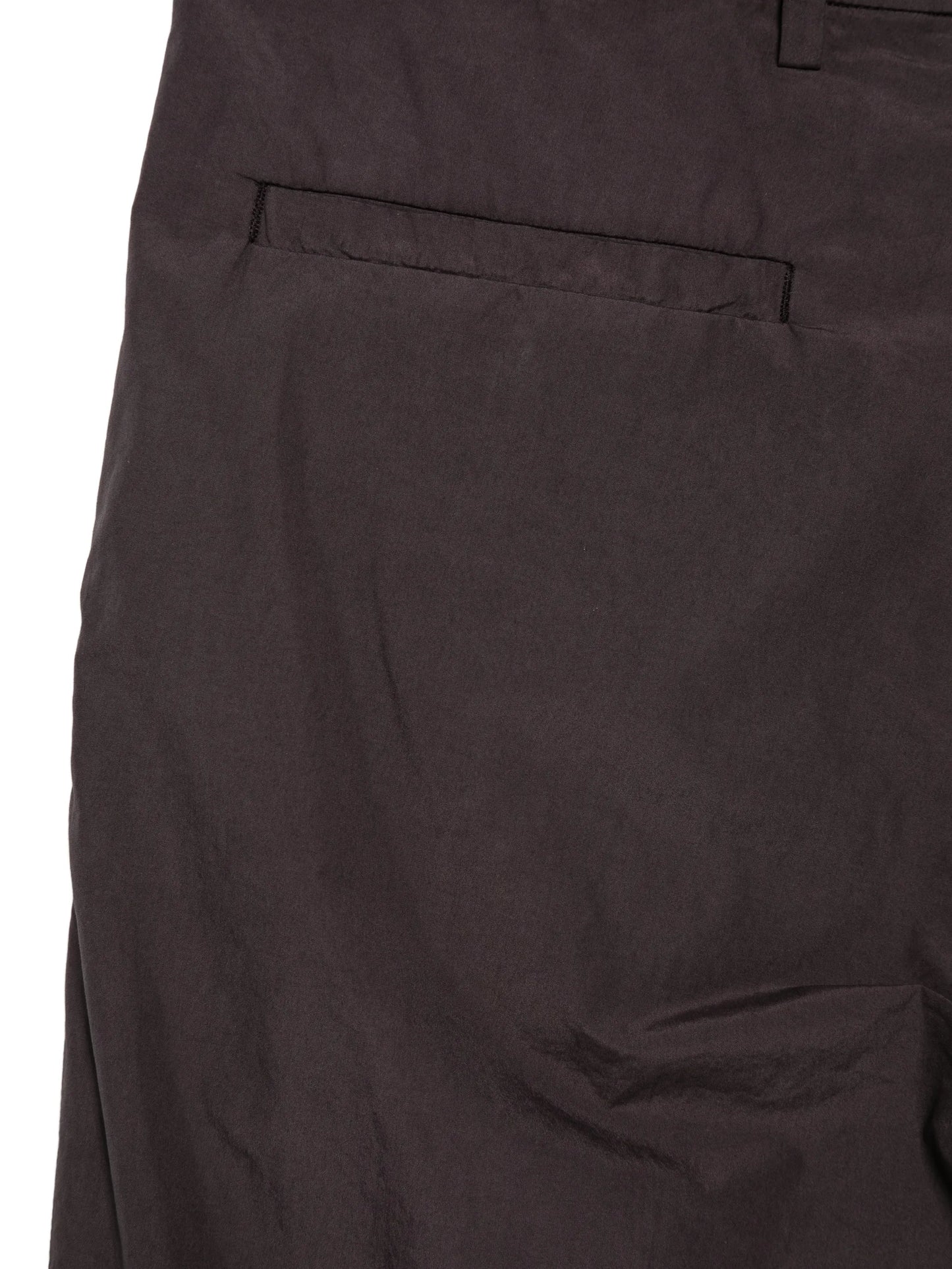 pleated straight-leg trousers