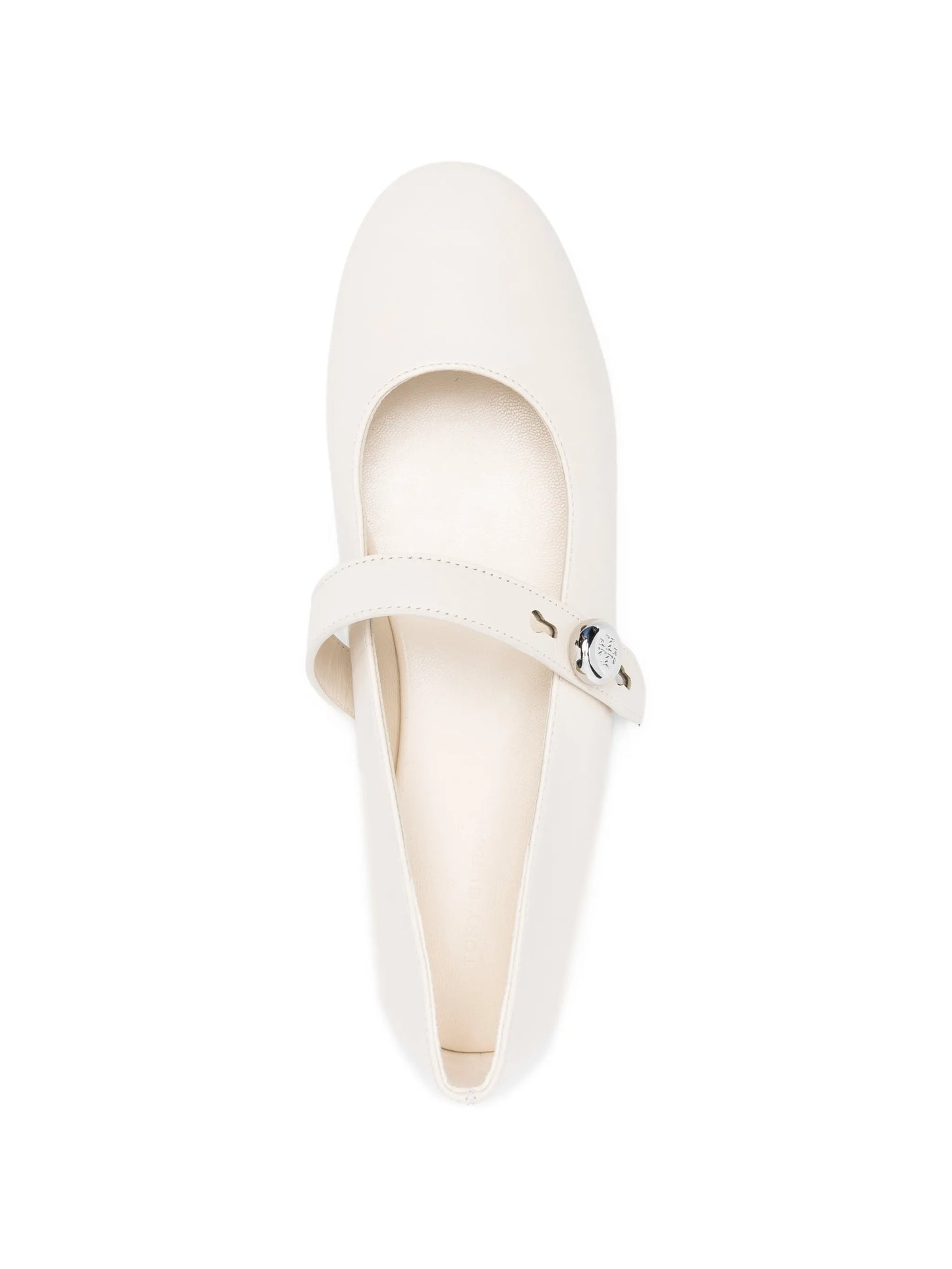 Romy Mary Jane buckle strap ballet flats