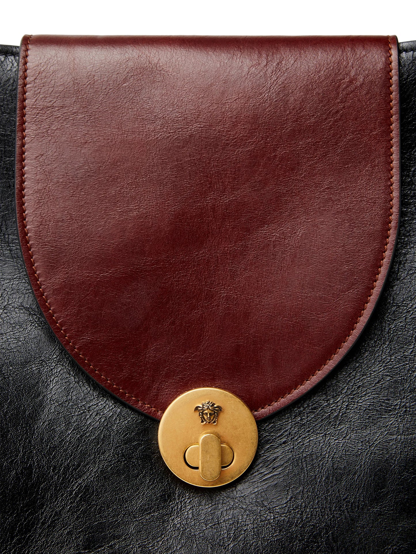 large leather shoulder bag