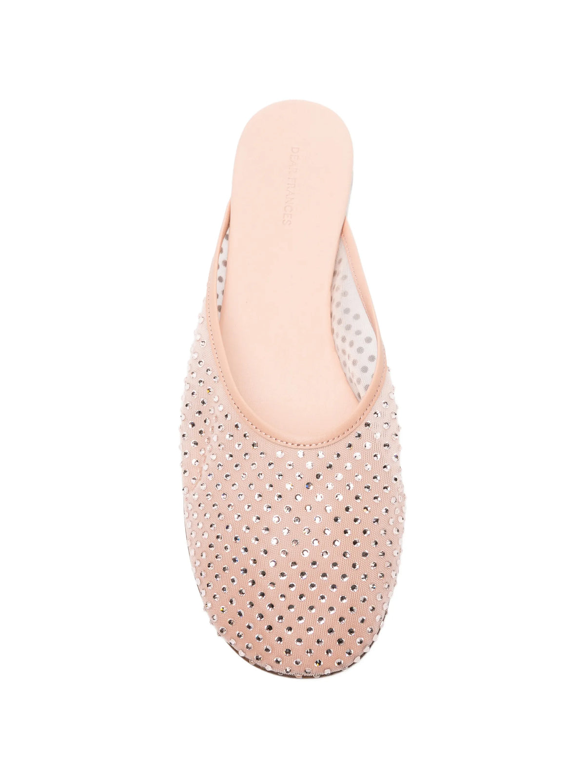 Balla mesh crystal slippers