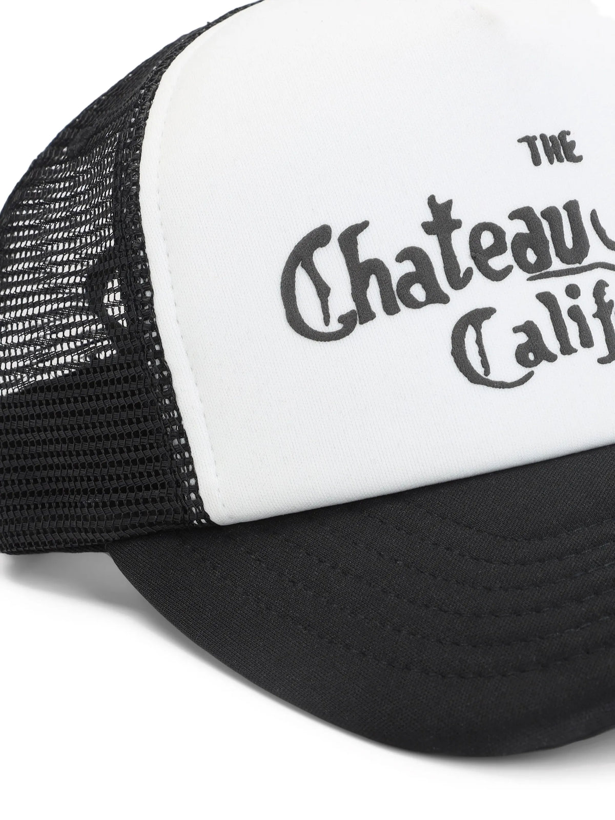 lettering-print baseball cap