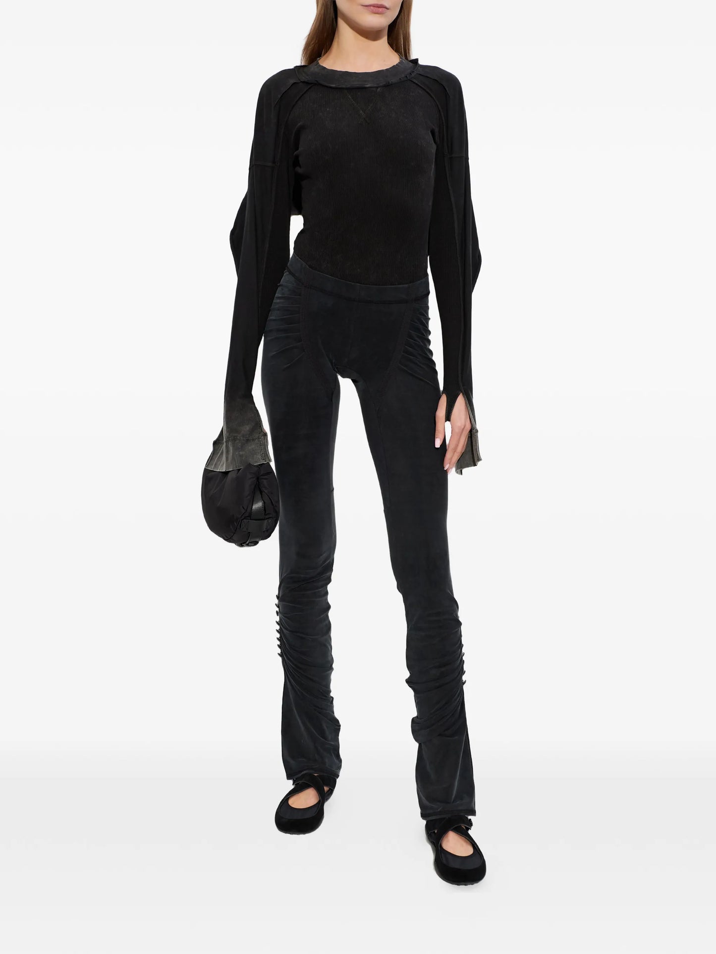 Romy criss-cross strap ballet flats