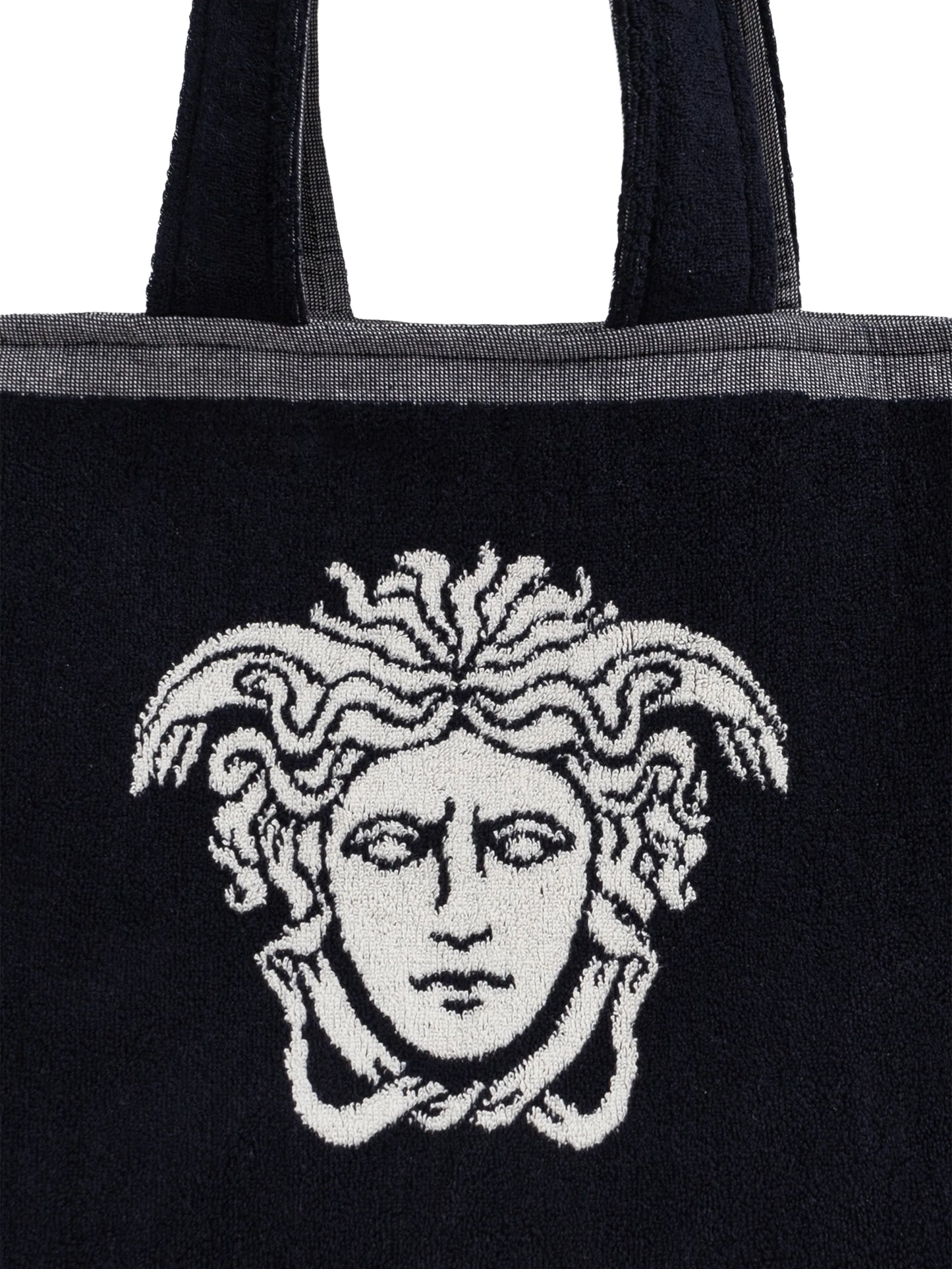 Medusa cotton-terry beach bag