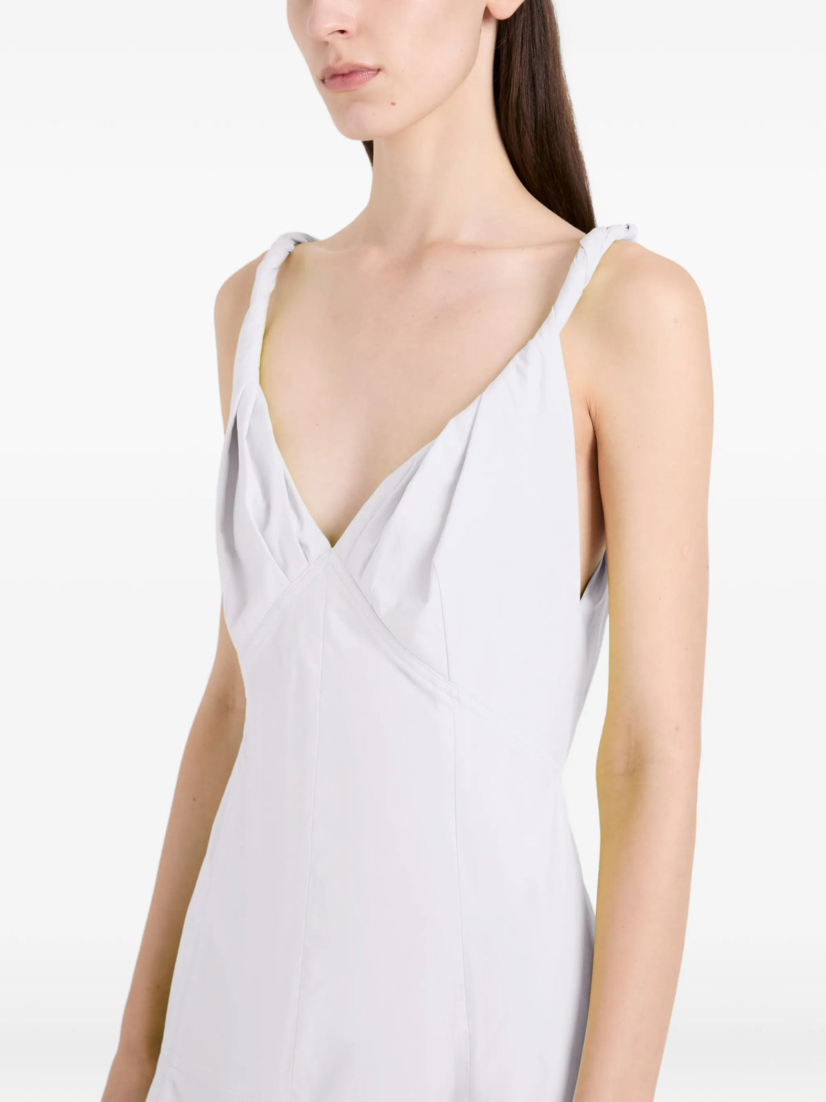 Leo dress in classic cotton shirting