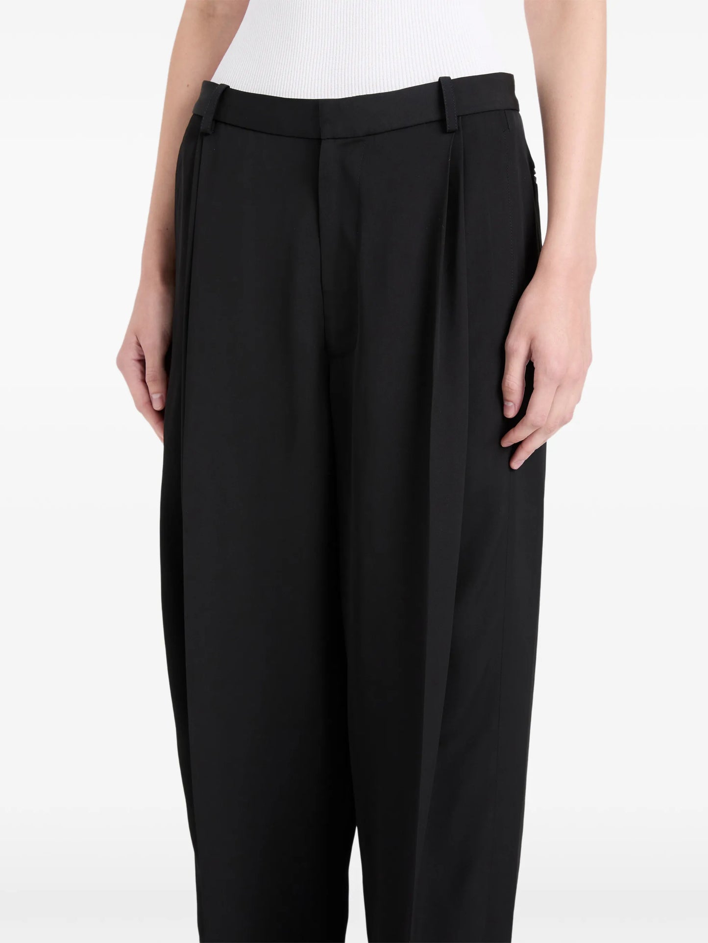Clementina pleated trousers