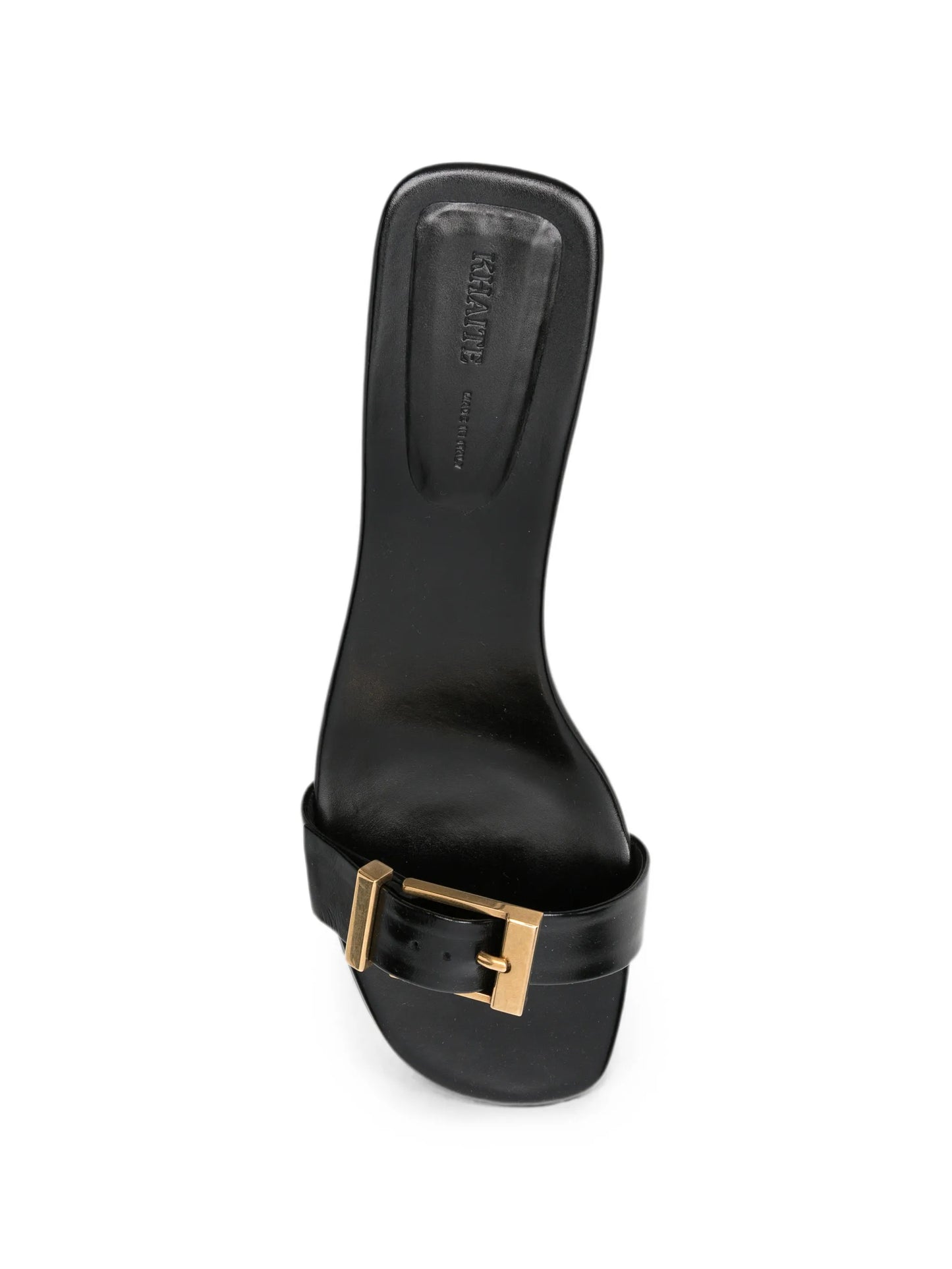 Manhattan buckle-detail wedge sandals