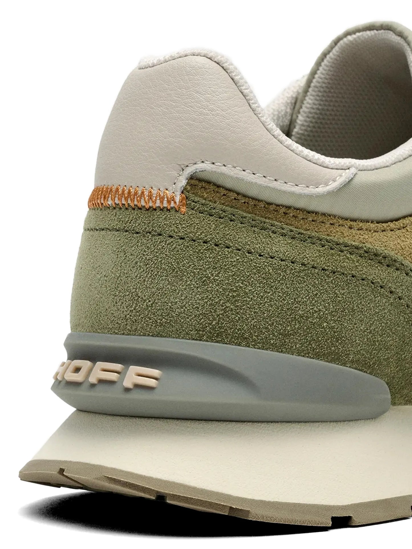 City panelled lace-up sneakers