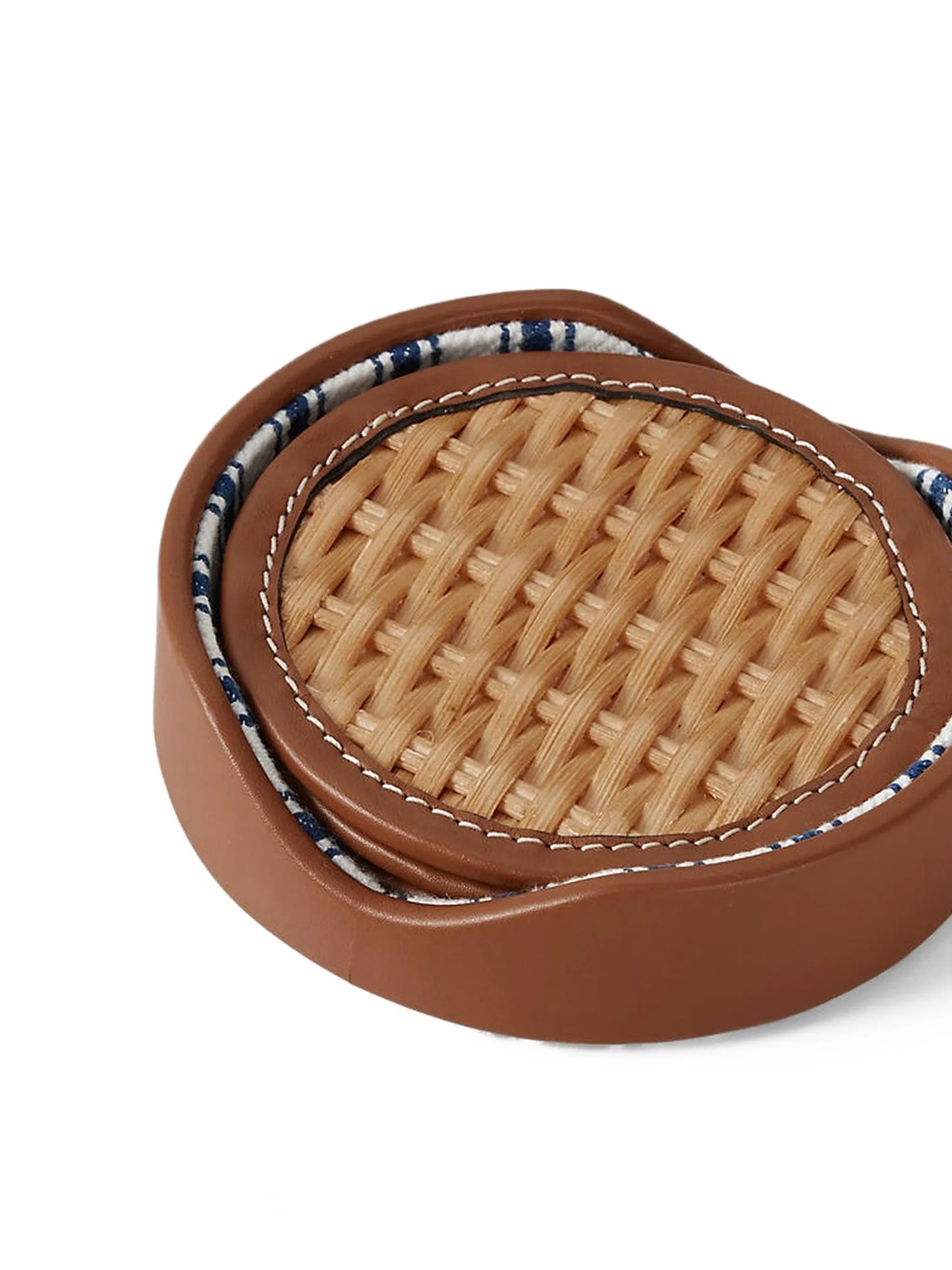 woven coaster set of four