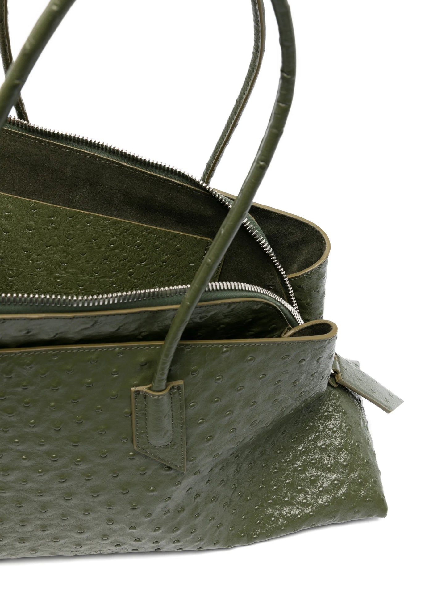 medium La passeggiata leather tote bag