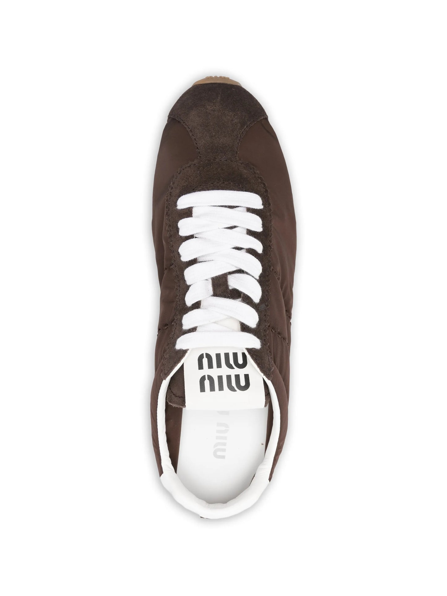 Plume panelled sneakers