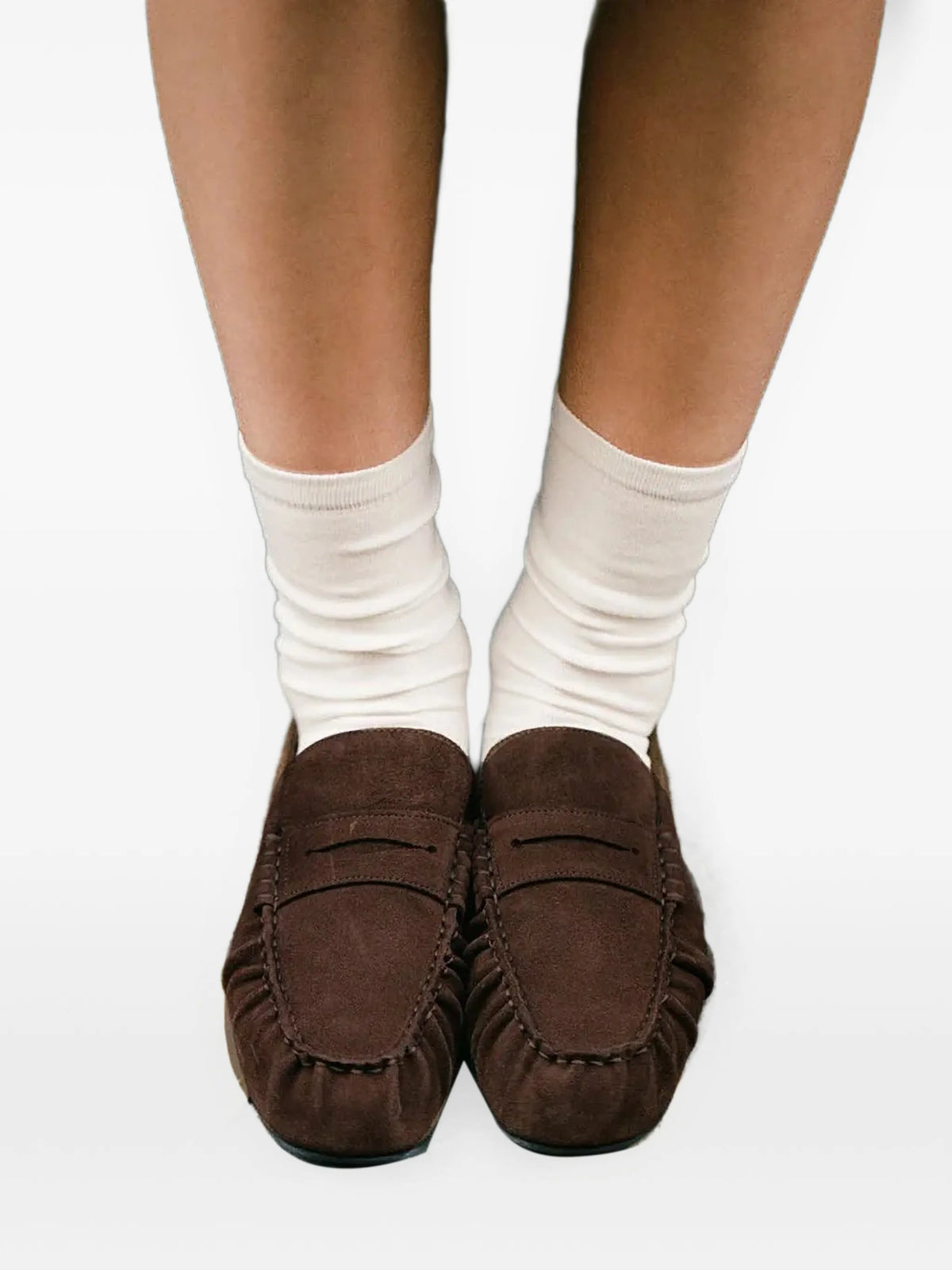 Aven gathered loafers