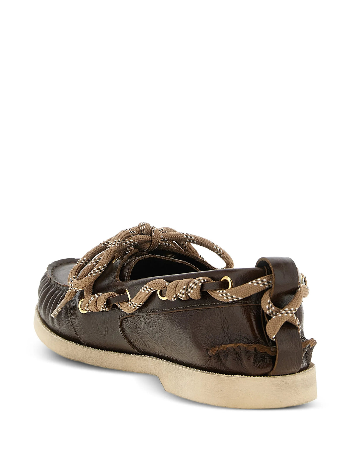 Cruise loafers in glossy dark brown leather