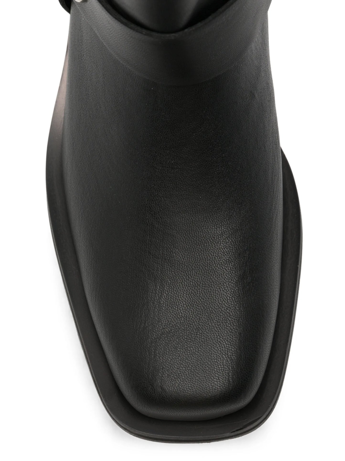 harness-detail biker boots