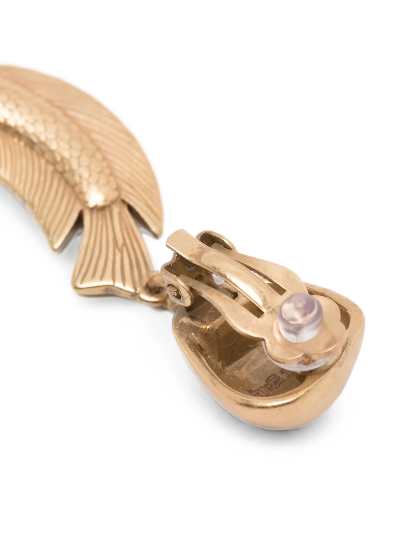 Neemo Trio fish-pendant drop earrings