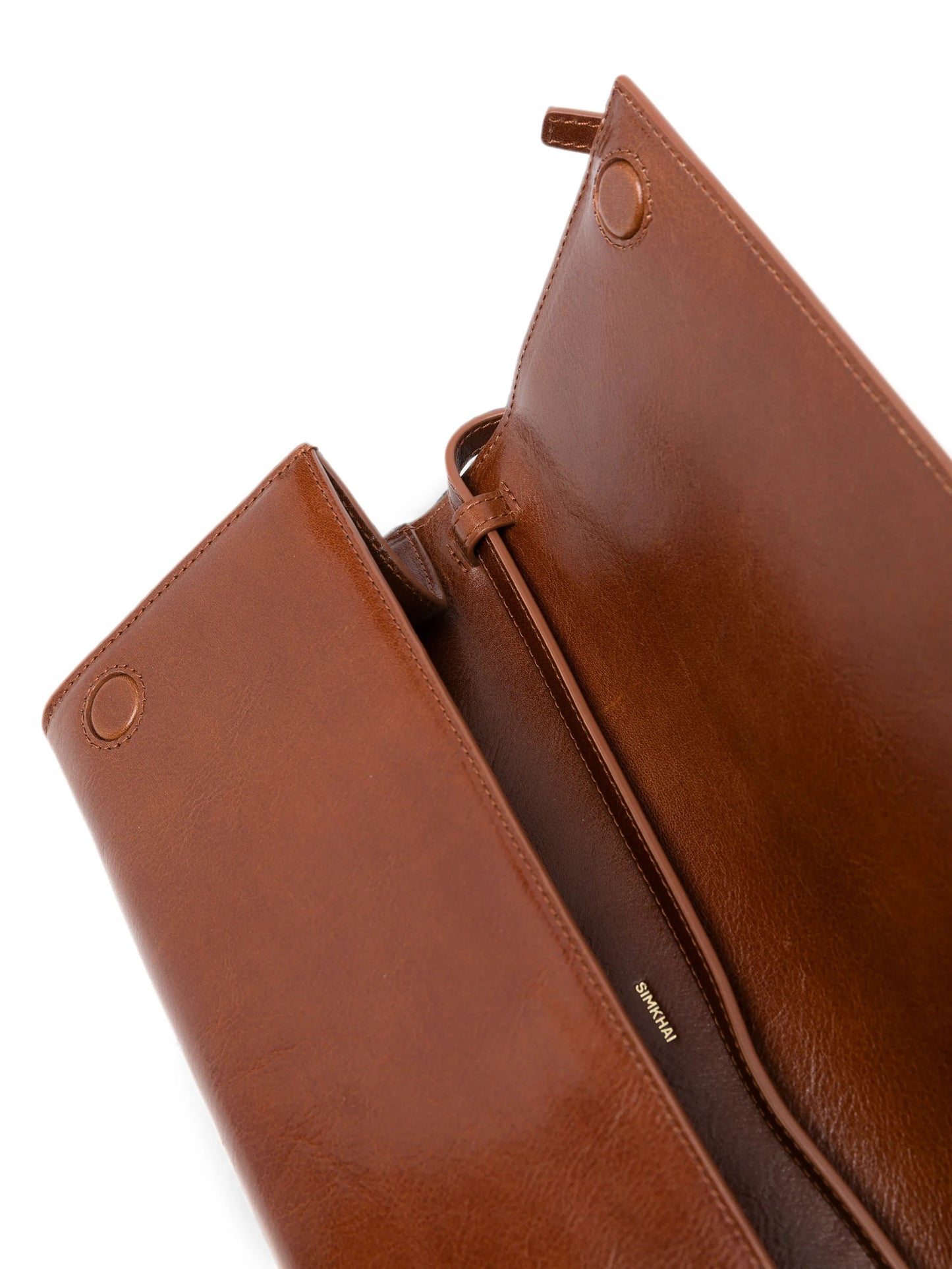 River leather shoulder bag