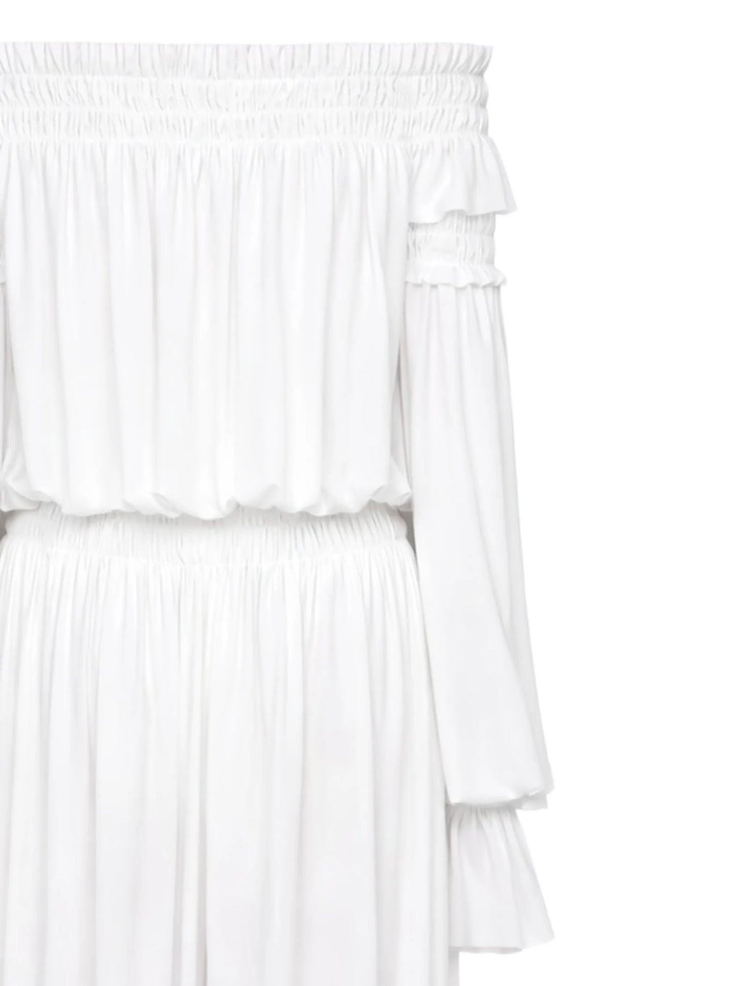 ruffled peasant trousers