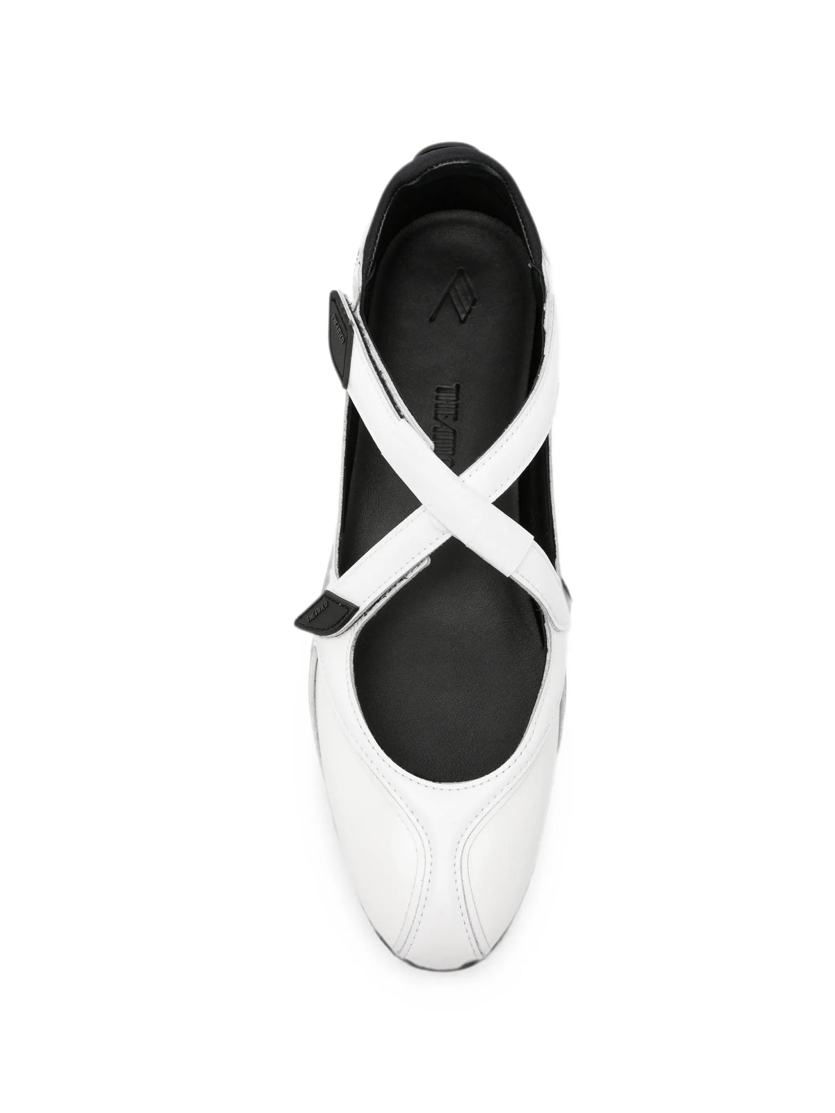 ''Floor 01'' black ballerina flats