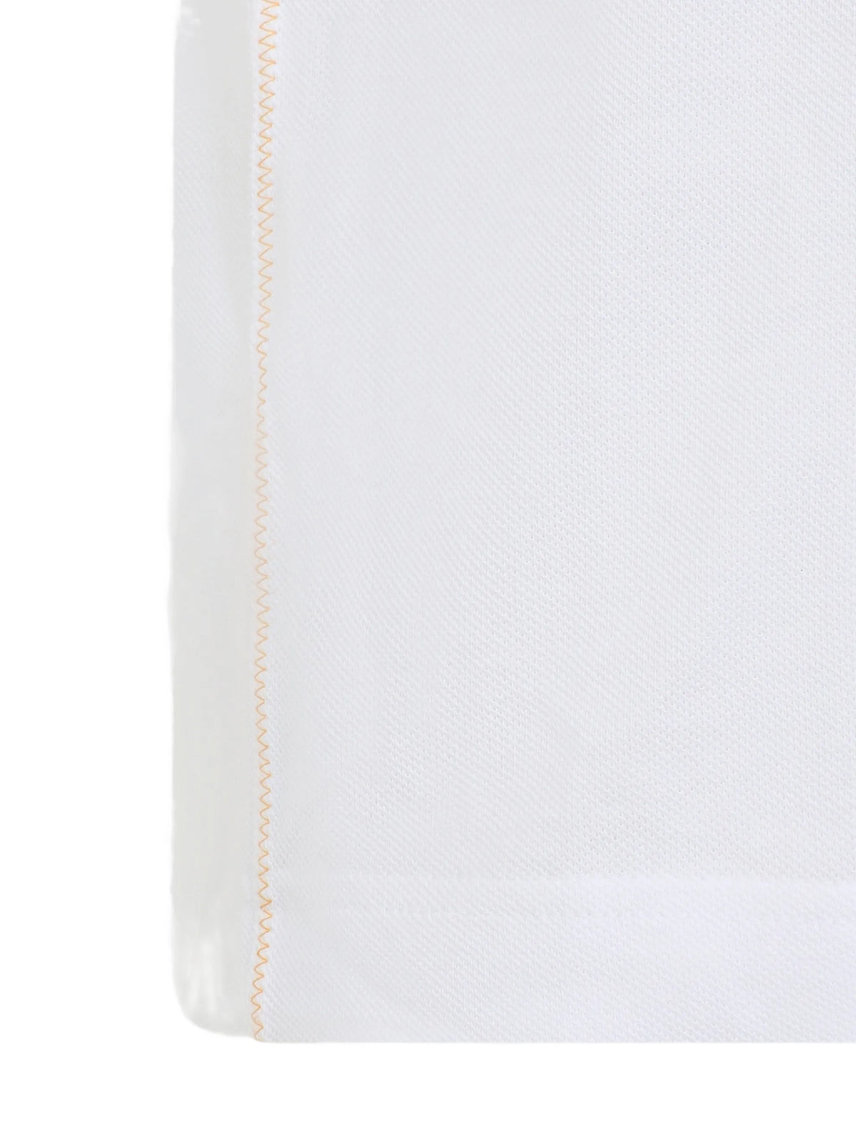 Logo cotton piquet polo shirt