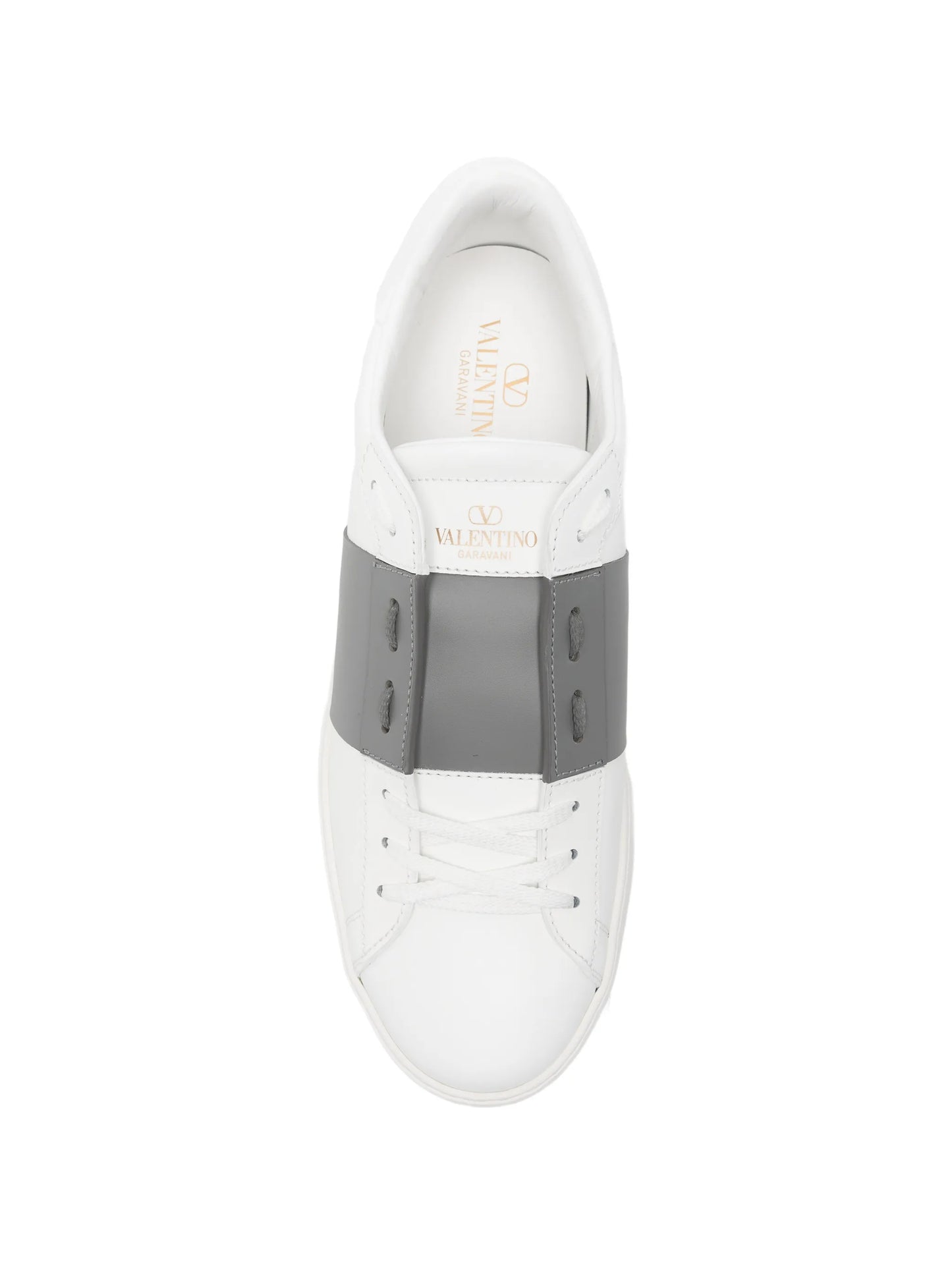 Open Rockstud-embellished sneakers