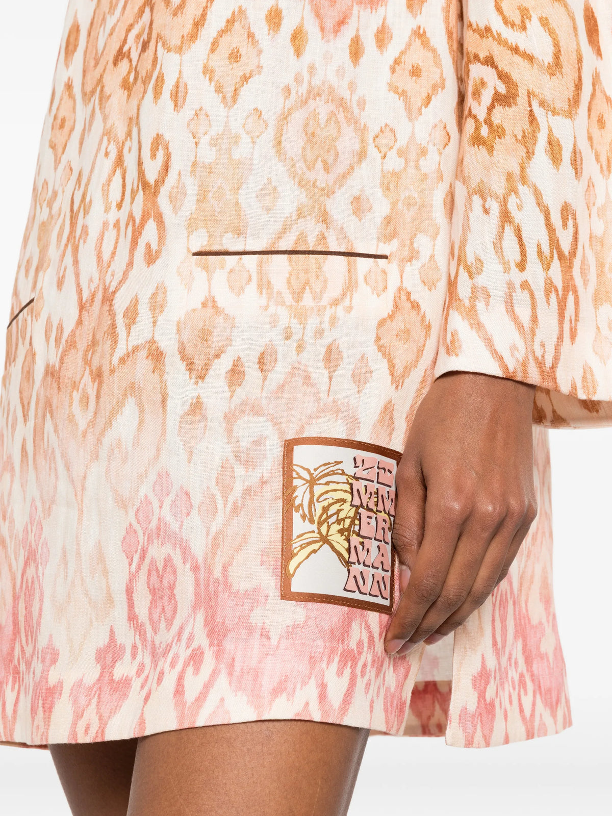 Aster shift mini dress