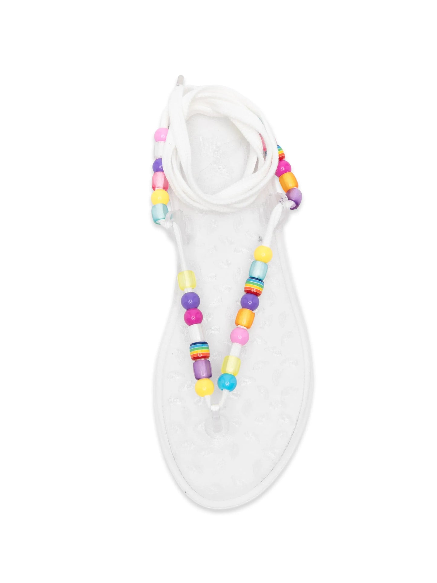 Esther beads flat sandals