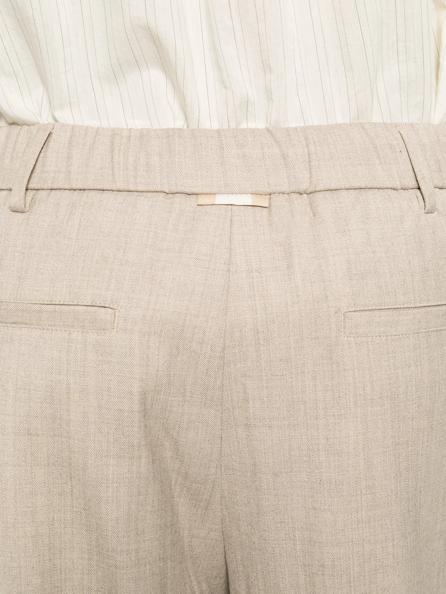 Provence pleated trousers