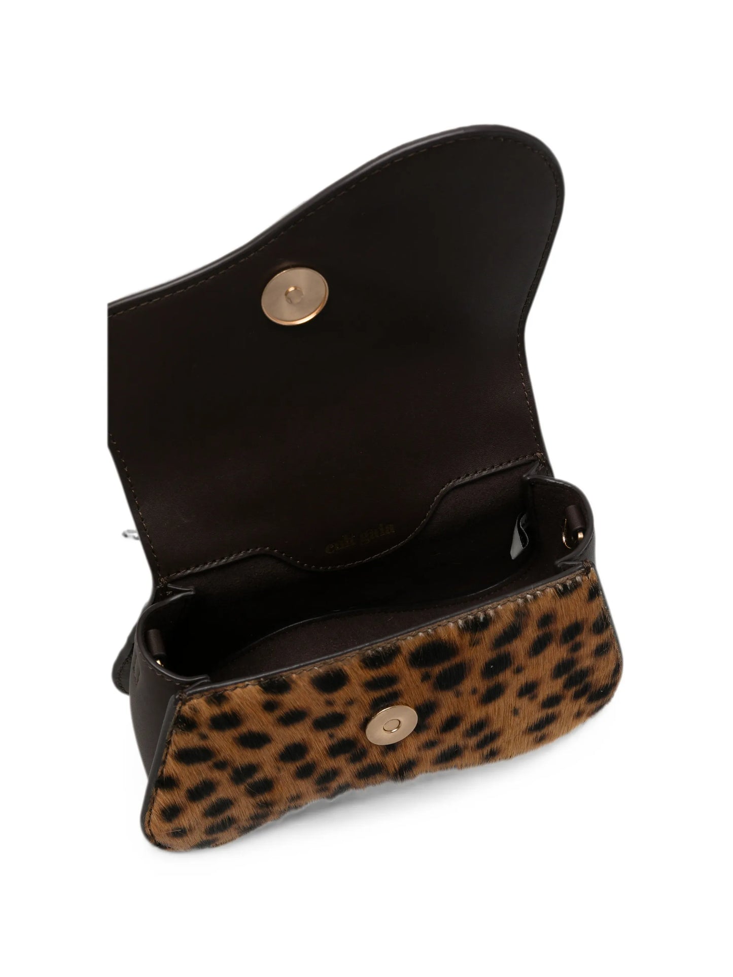 mini Kazia Nano leopard-print crossbody bag