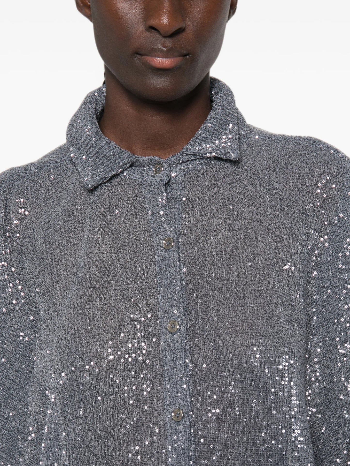 La Musique sequin-embellished shirt