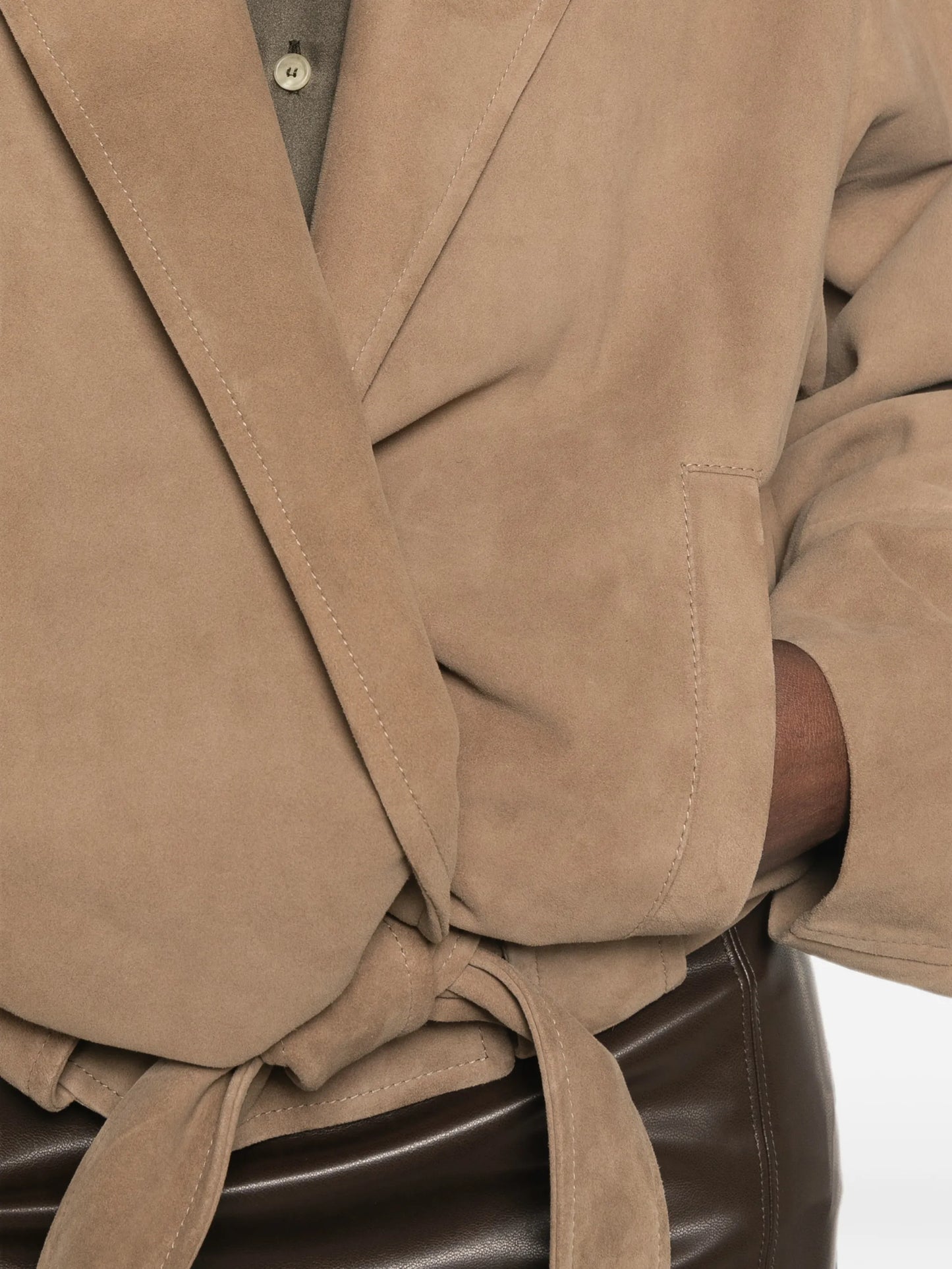 Alder belted jacket